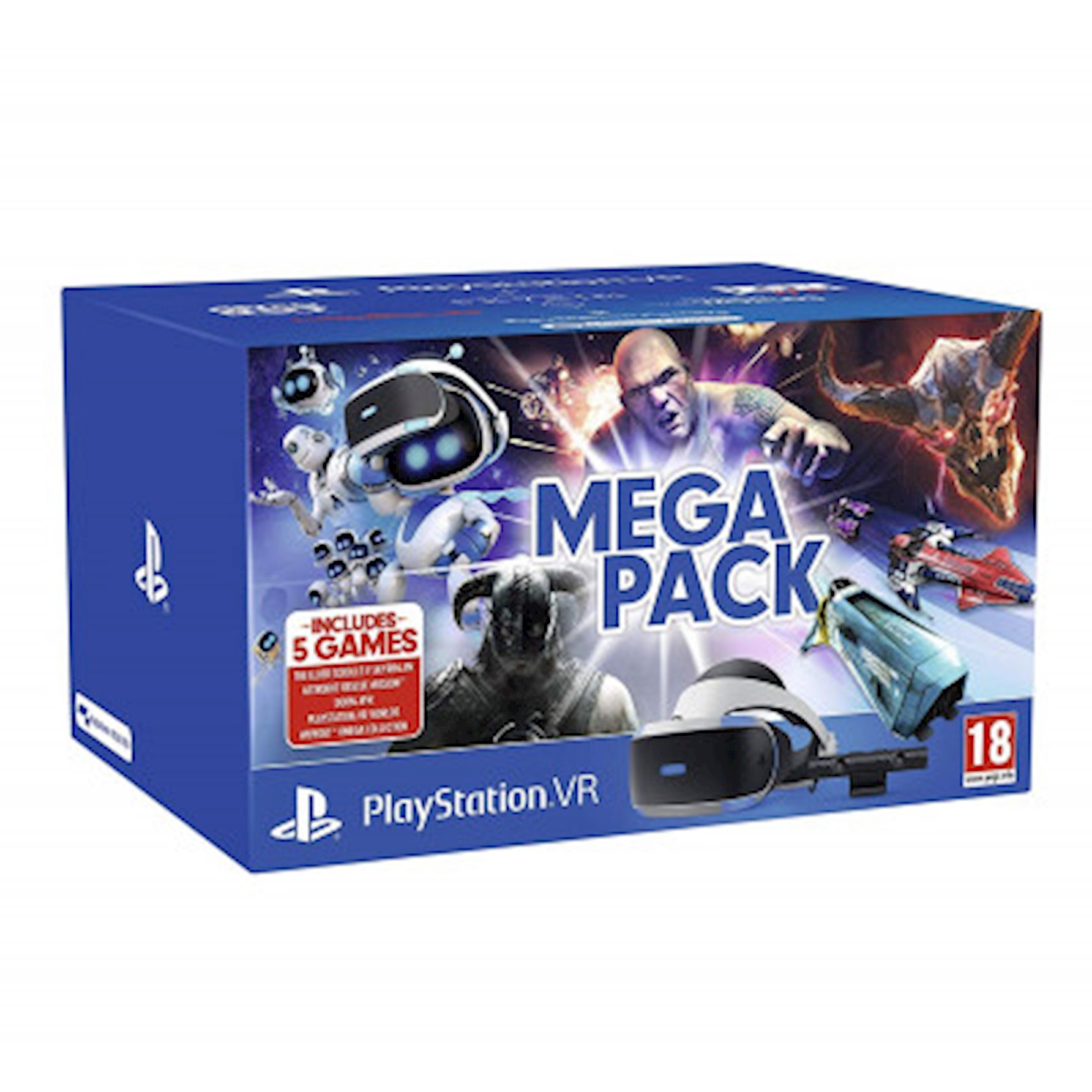 ᐈ Набор виртуальной реальности Sony Playstation VR Megapack + 5