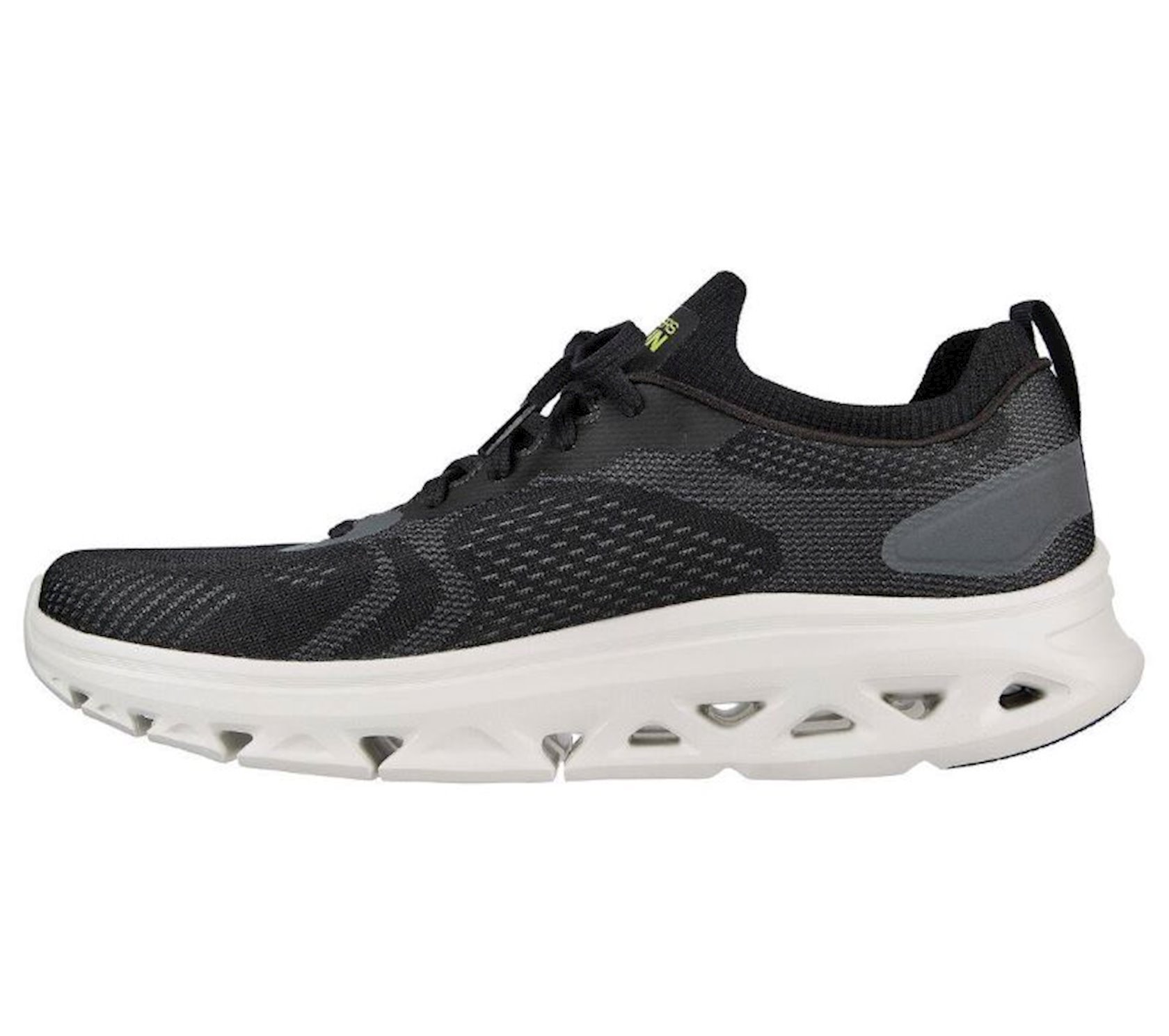 Слипоны мужские Skechers 220502-BKLM, черный, сетчатый, размер 39.5 ...