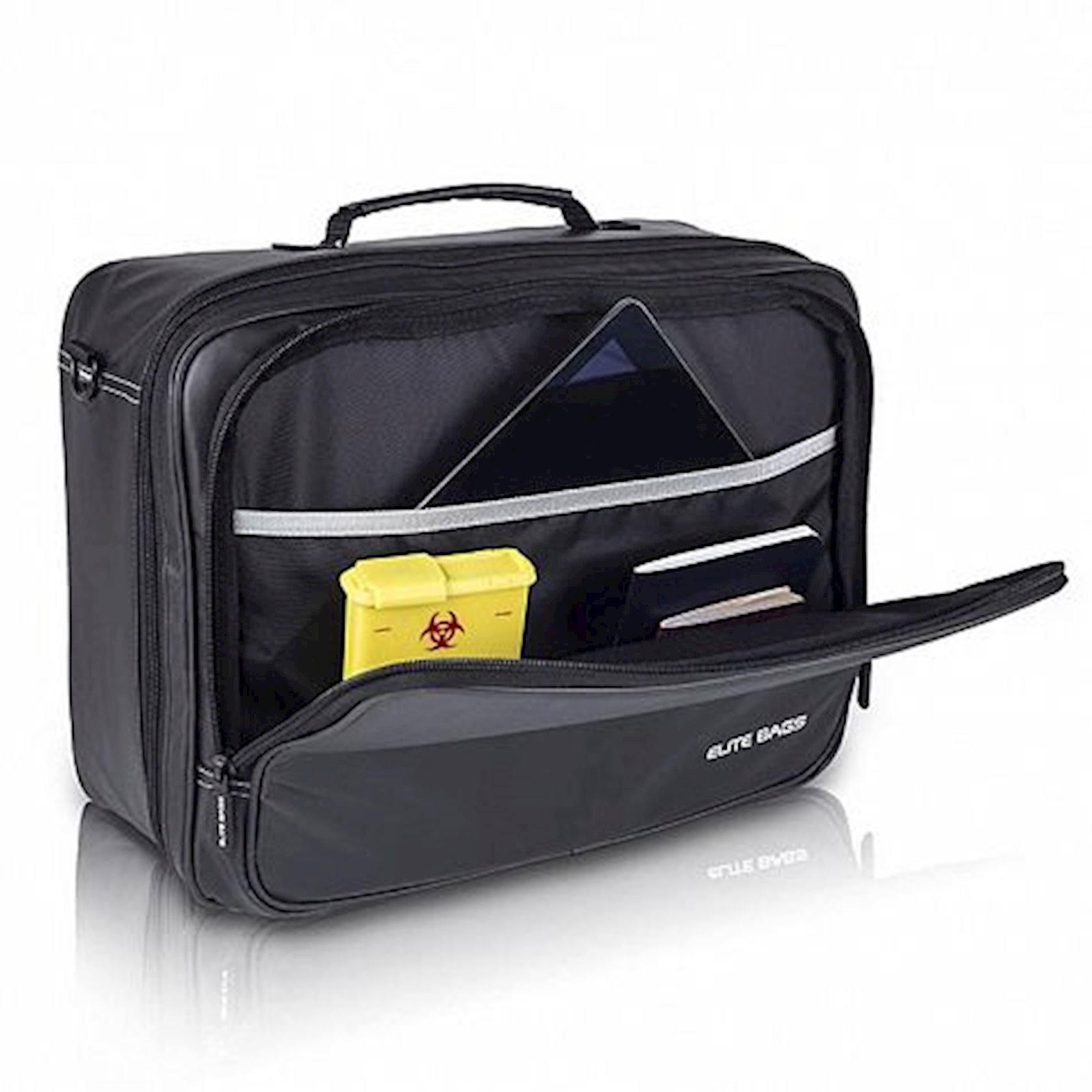 Портфель посещения доктора Elite Bags Care's EB00.018 черный - купить в ...