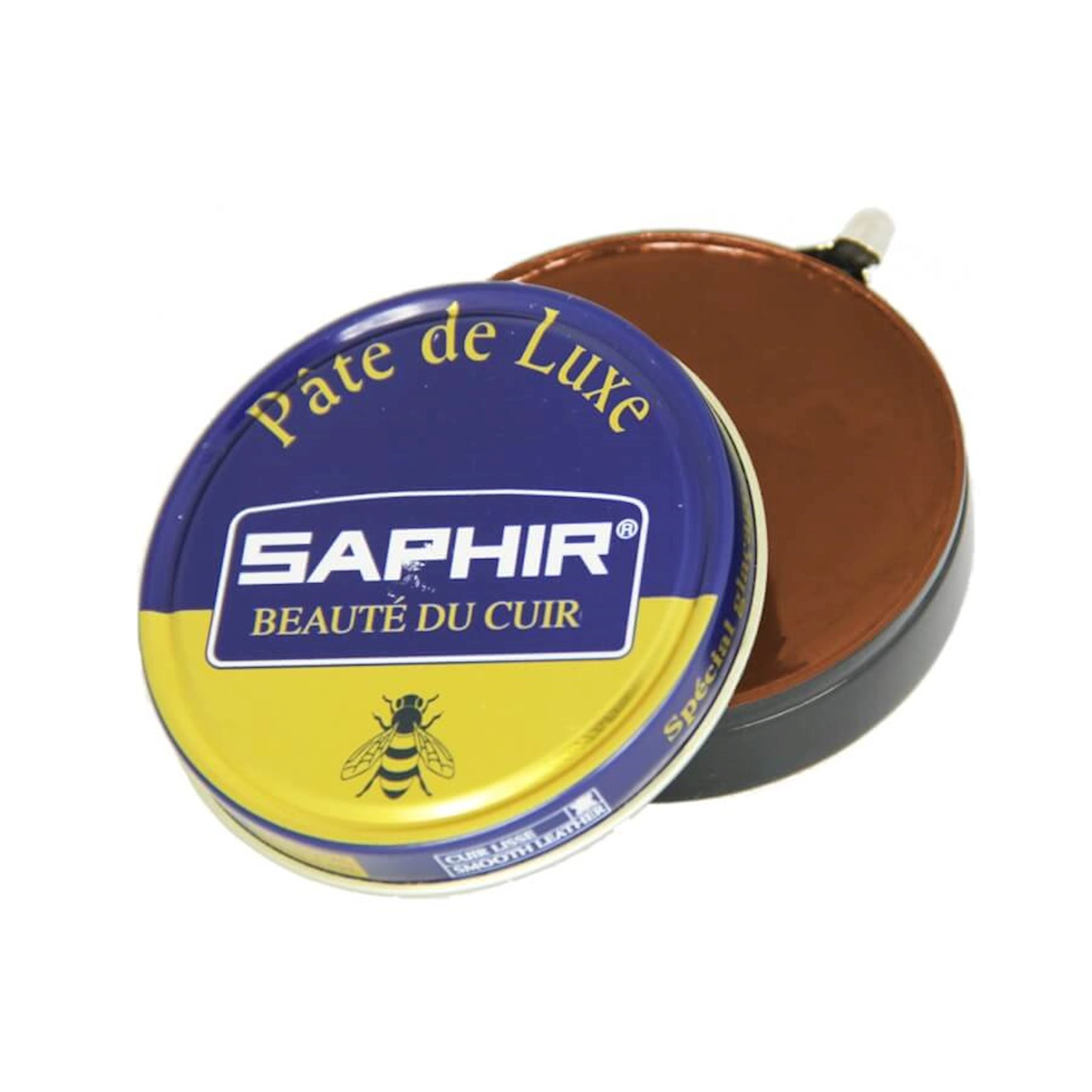 Крем Saphir Pate De Luxe 03 Light Brown для обуви из гладкой кожи ...