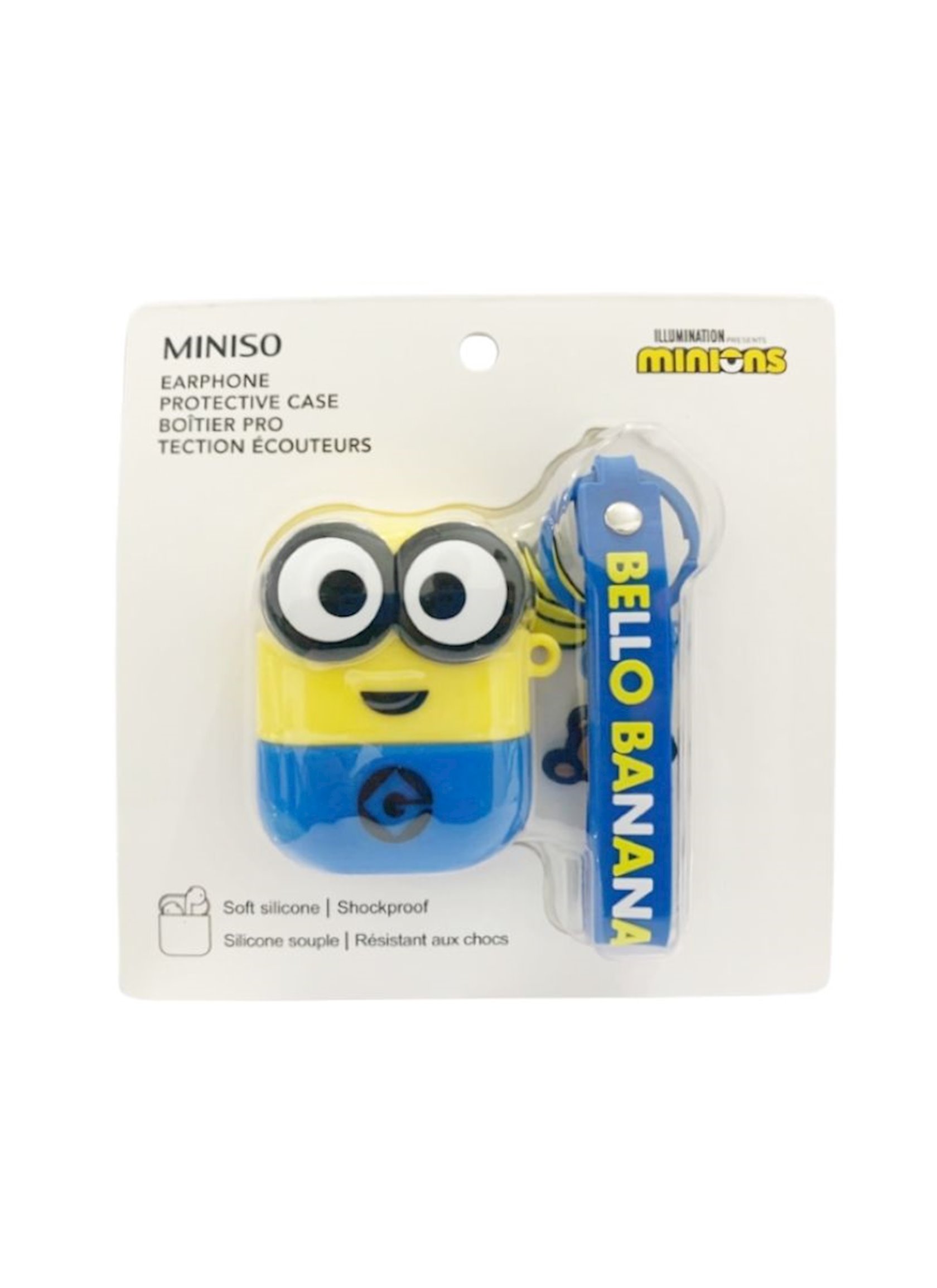 ᐈ Qulaqcıqlar üçün çexol Miniso Minions Protective Case Apple