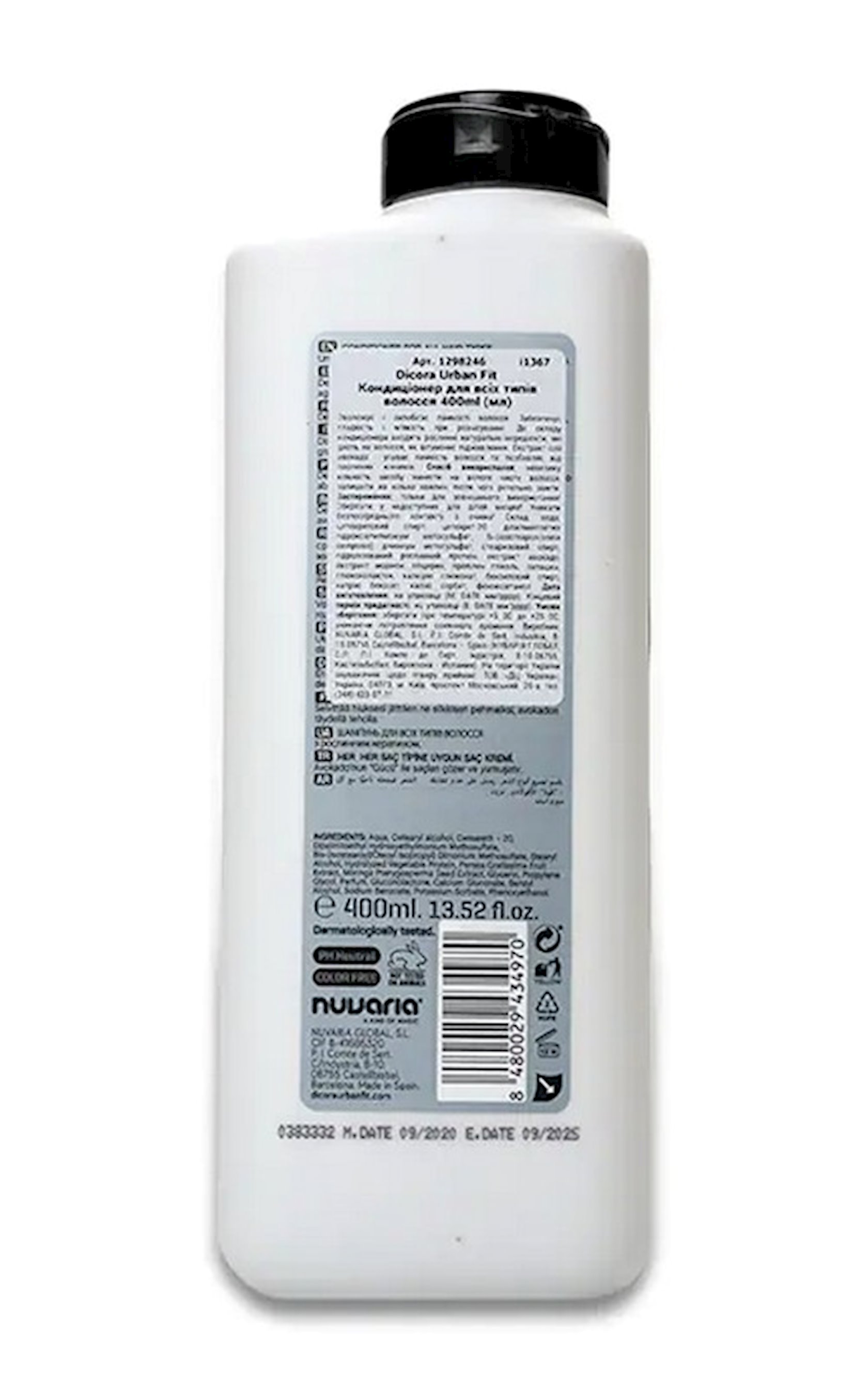 Kondisioner saç üçün Decora Urban Fit Conditioner Avocado Extract 400 ...