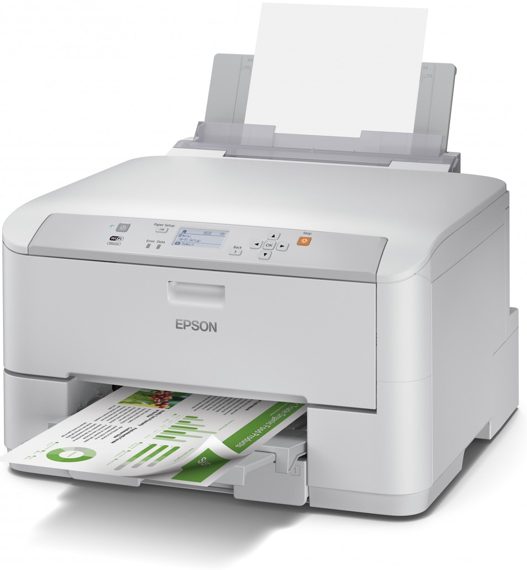 Принтер epson wf m5190 выдает пустой лист