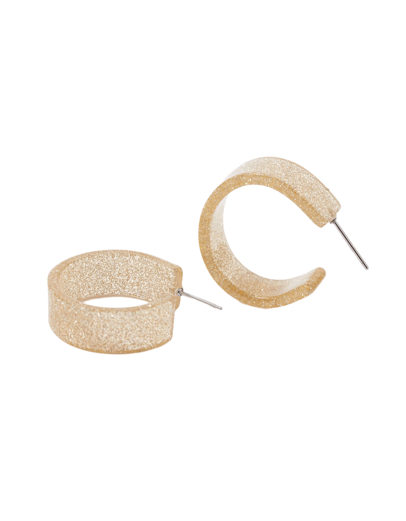 Женские серьги Accessorize 90s Flashback Glitter Resin Hoops 4812008100 ...