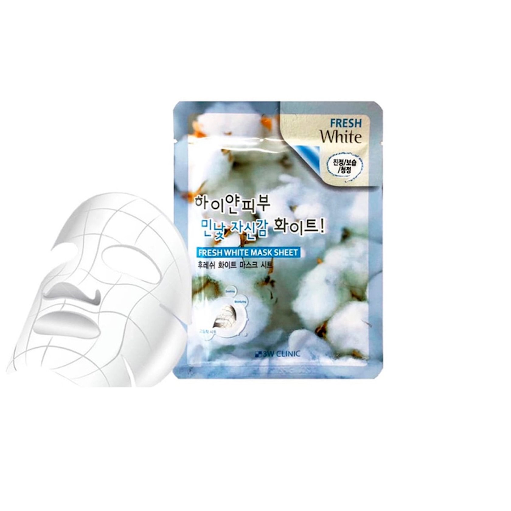Parça maska 3W Clinic Fresh White Mask Sheet 23 ml Qiymeti, Bakıda