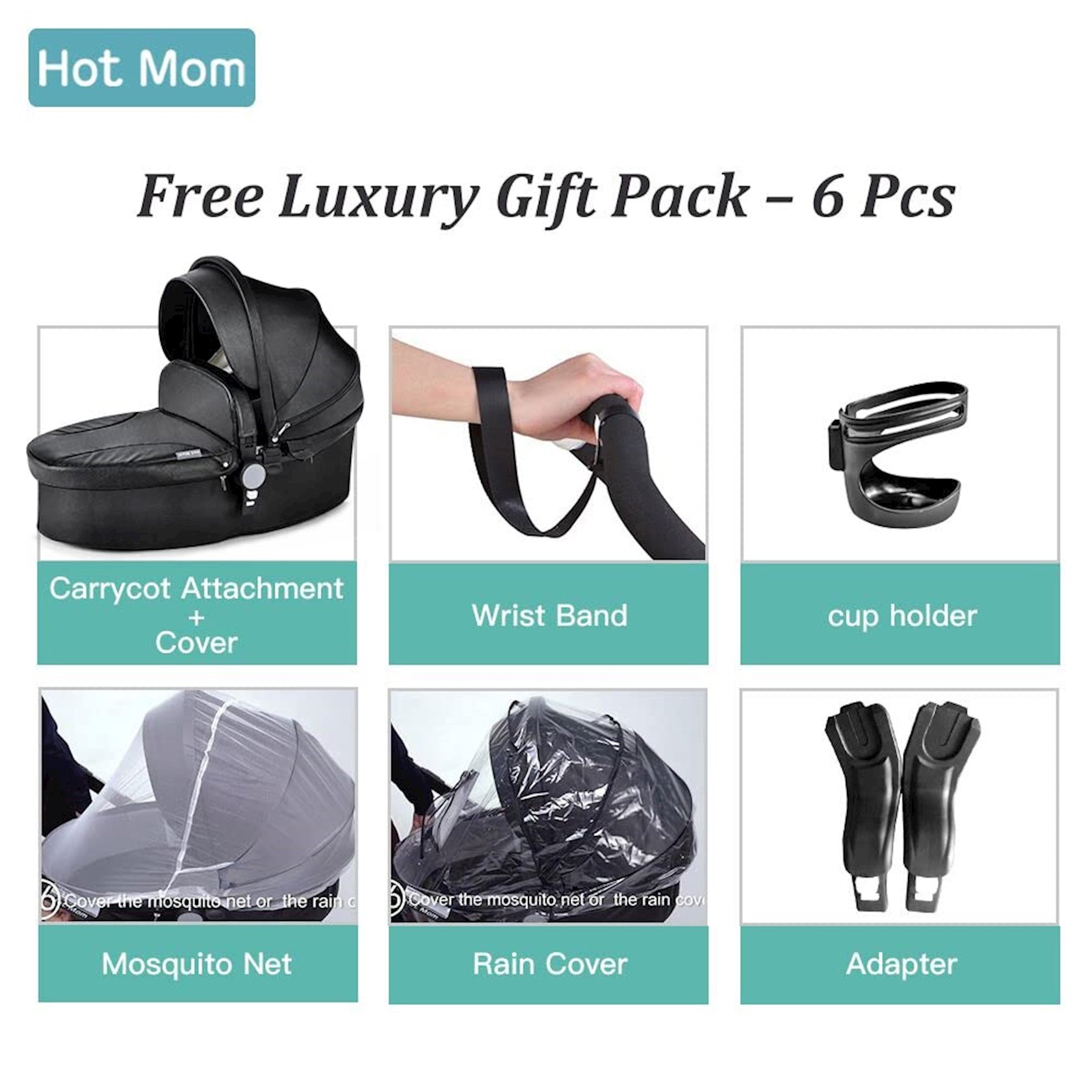 Детская коляска Hot Mom, черная - купить в Баку. Цена, обзор, отзывы ...