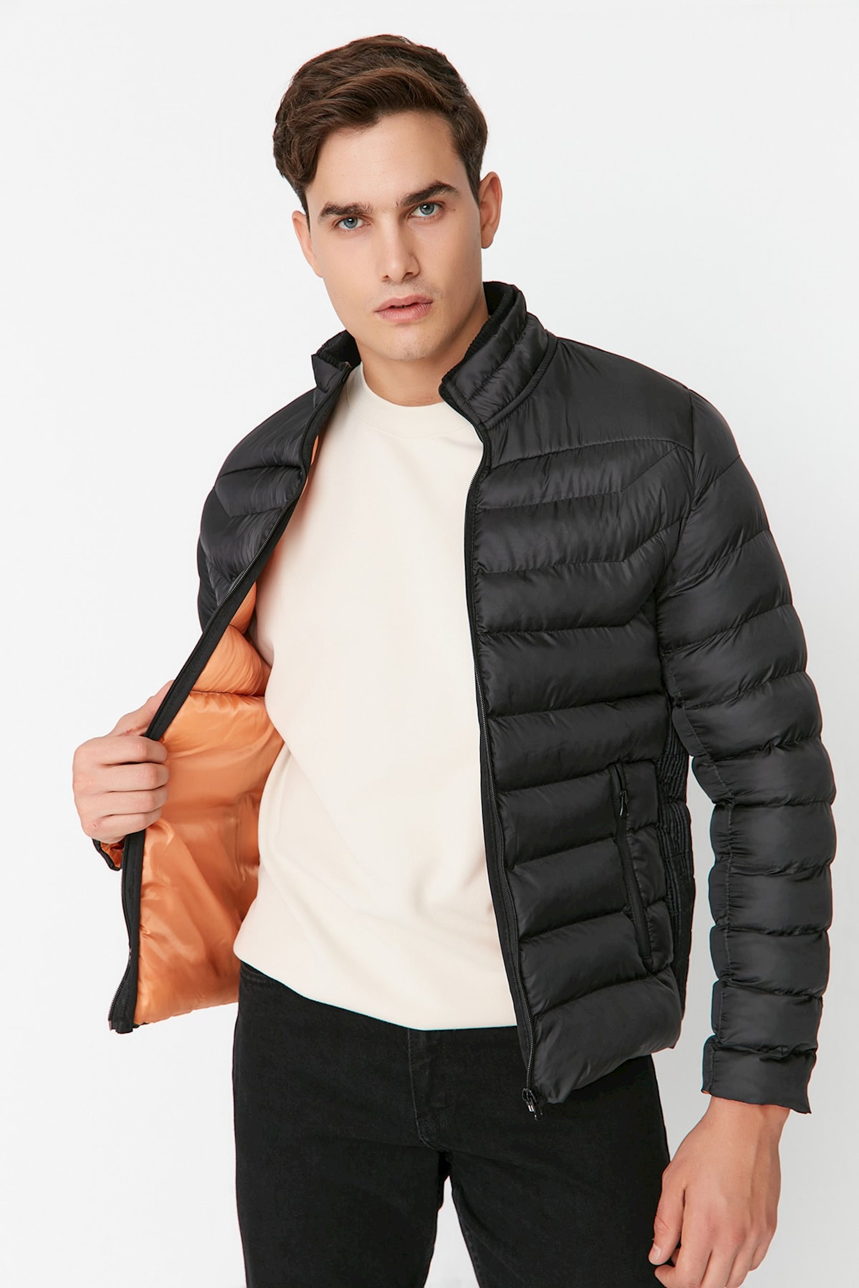 Легкая куртка мужская TRENDYOL MAN UMOFW23M003031, черный, размер M ...