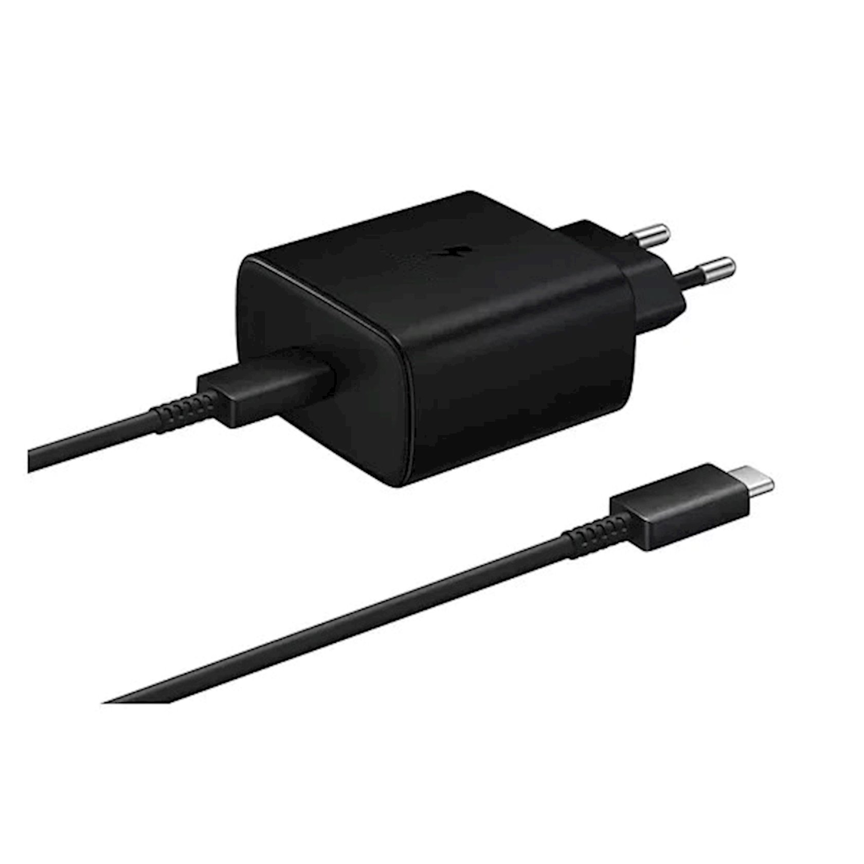 Şəbəkə adapteri Samsung Travel Adapter TypeC to TypeC 45W, Qara