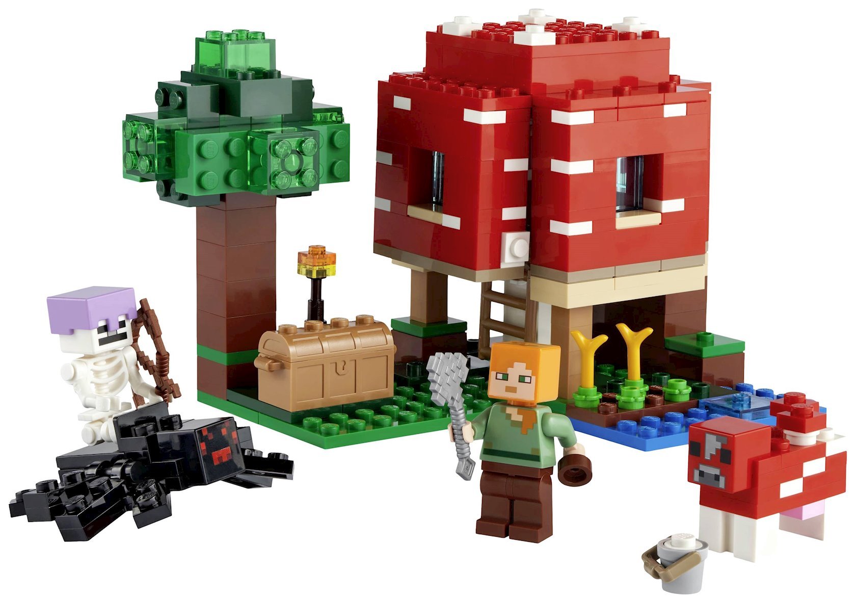 Konstruktor LEGO Minecraft Mushroom house 21179, 8+ yaş, 272 hissə -  Qiymeti, Bakıda almaq. Satışı, icmal, rəylər