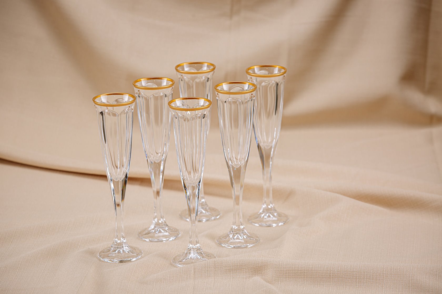 Fujer dəsti FMF Bohemia Windsor Flute, 185 ml, büllur, şəffaf Bakıda