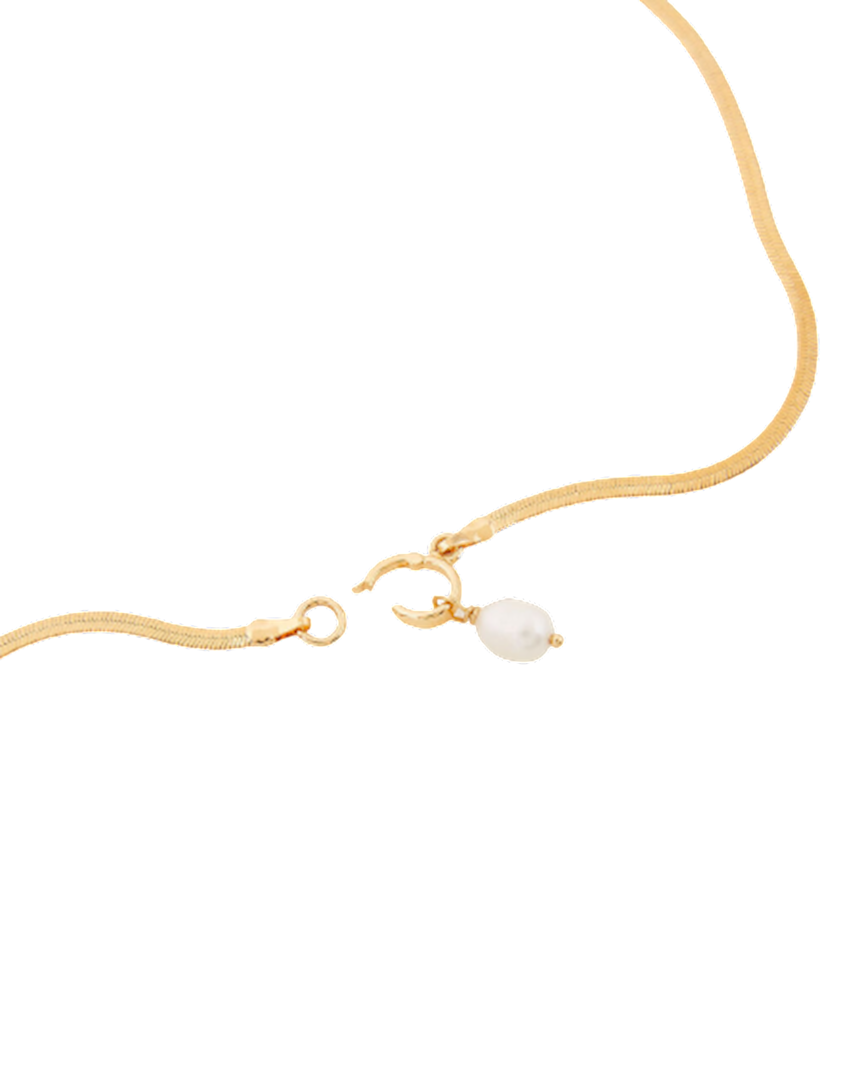 Mirvarili asma bəzək Accessorize Z Collection Herringbone Chain Pearl Pendant Qiymeti, Bakıda