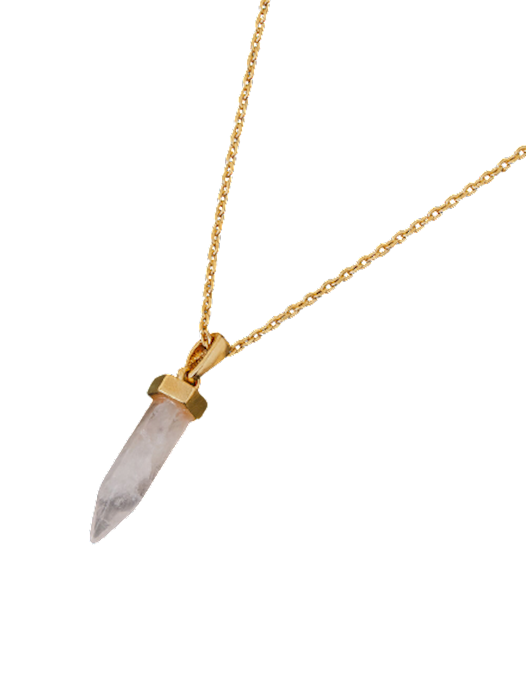Кулон на цепочке Accessorize Z Collection Rose Quartz Shard Pendant Necklace купить в Баку