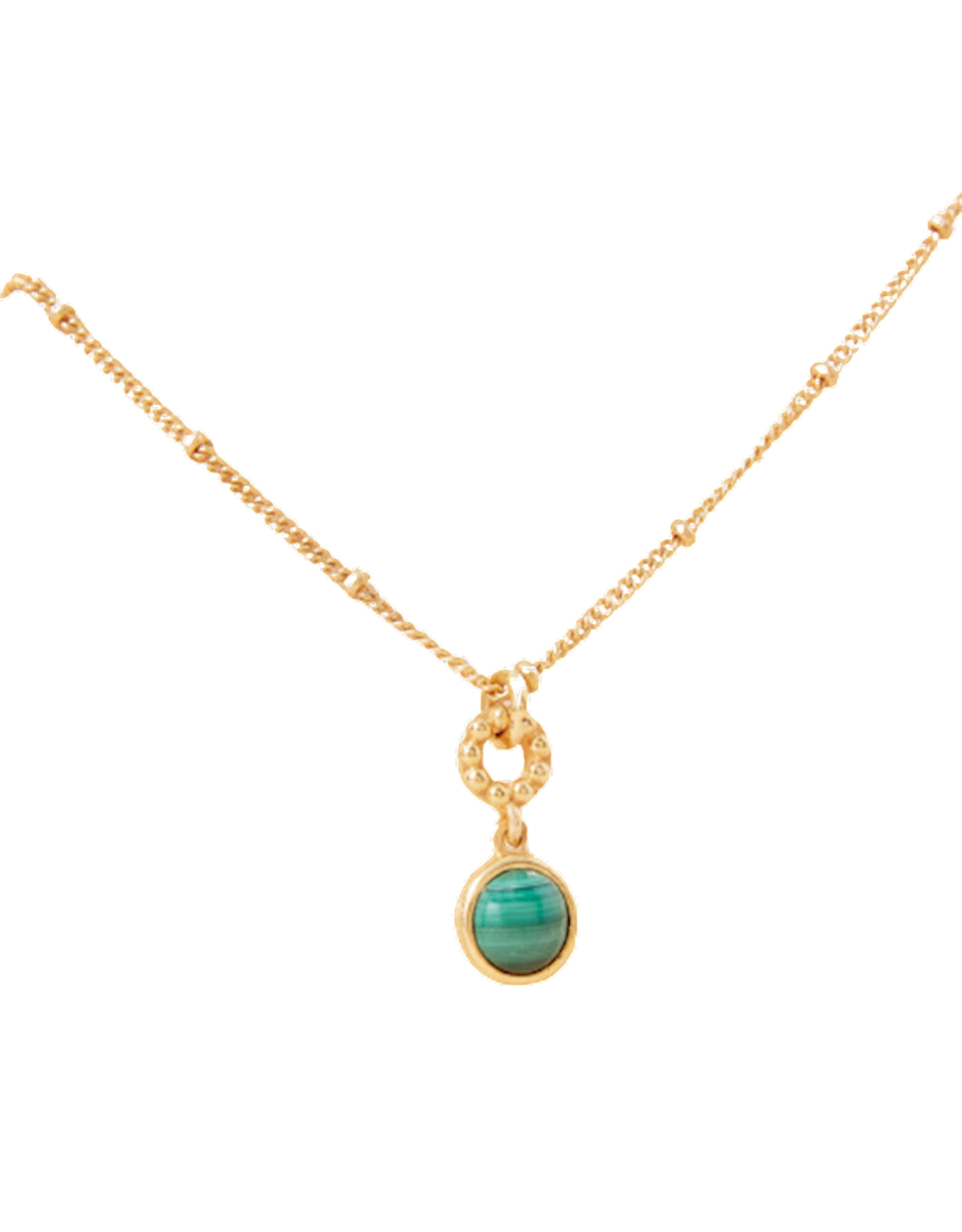 Zəncirli kulon Accessorize Z Collection Malachite Modern Heirloom Pendant Necklace Bakıda