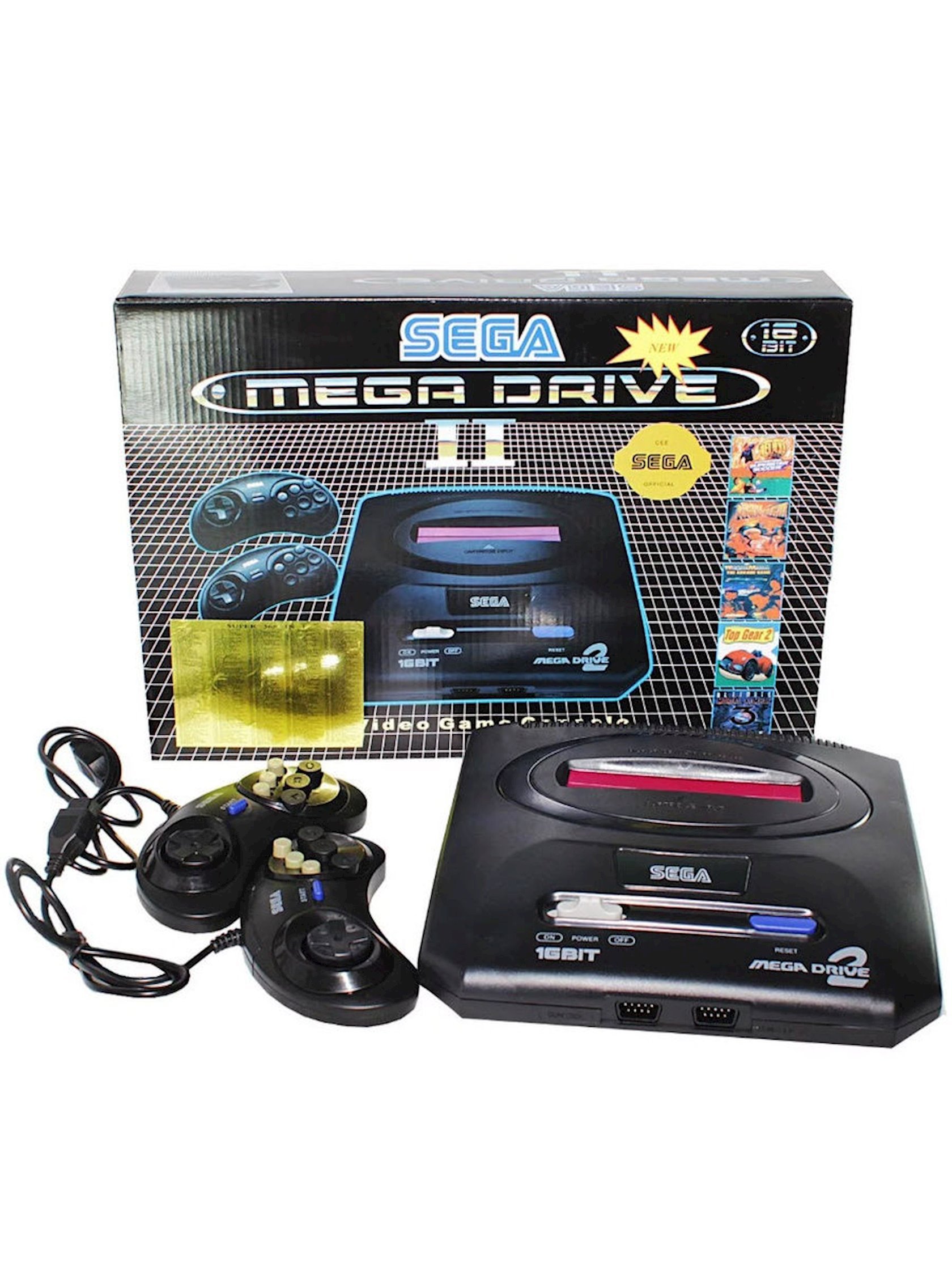 Игровая консоль Sega Mega Drive 16 bit, 5 in 1 - купить в Баку. Цена ...
