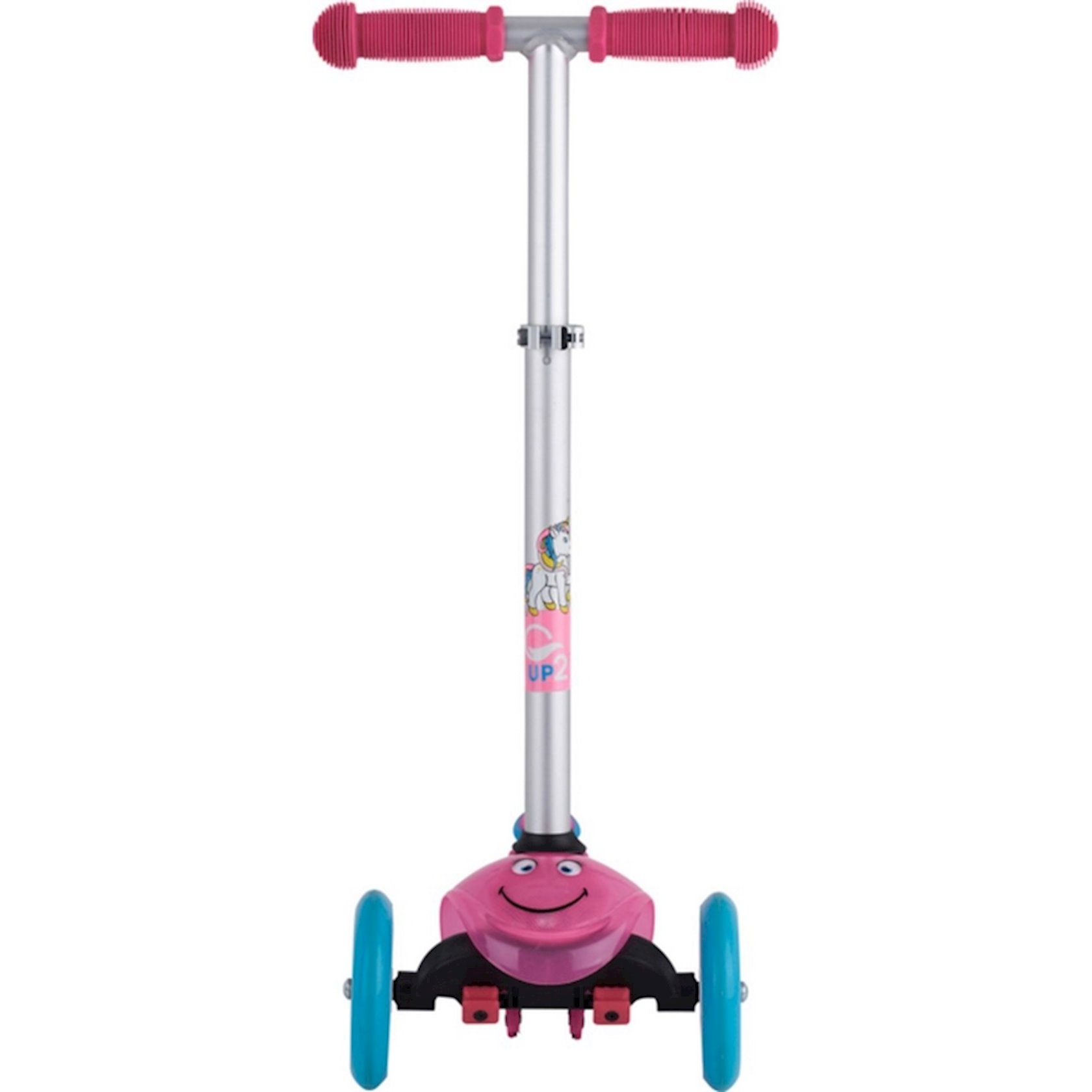 Детский самокат Up2Glide Fun 3 Deluxe Licorne, от 3-х лет, максимальный ...