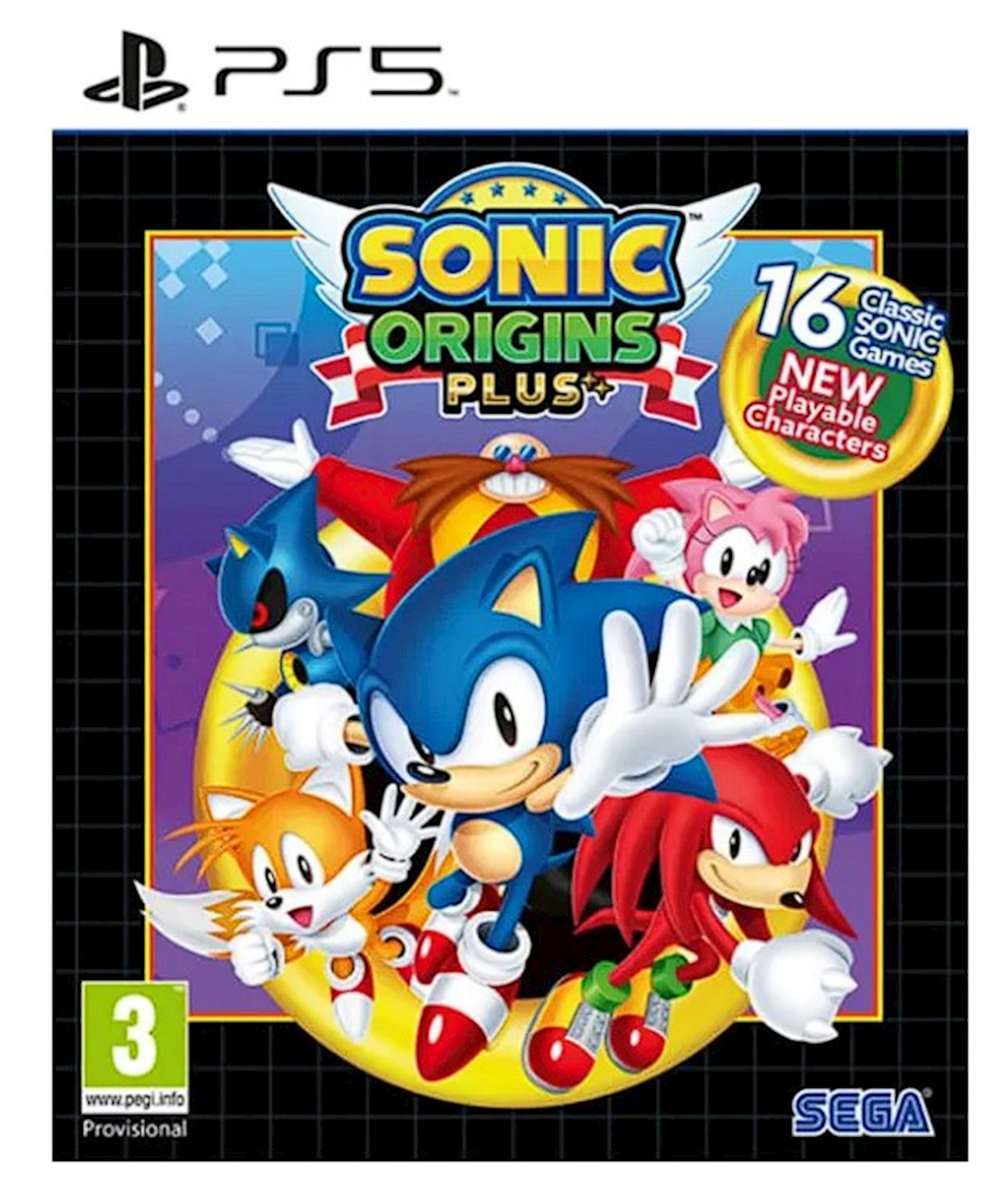 Видео-игра Sonic Origins Plus - PS5 - купить в Баку. Цена, обзор, отзывы,  продажа