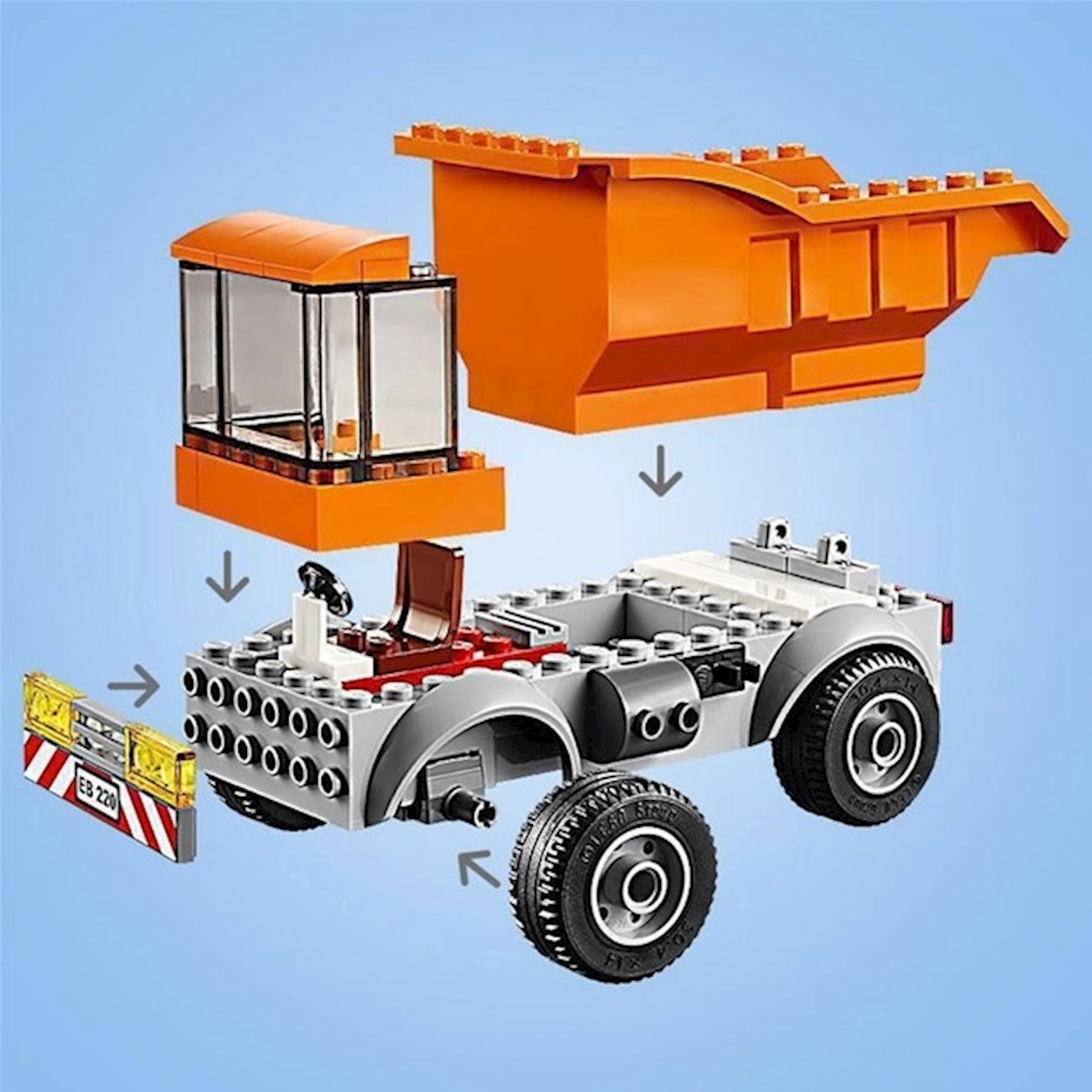 LEGO City Garbage Truck 60220 4 90