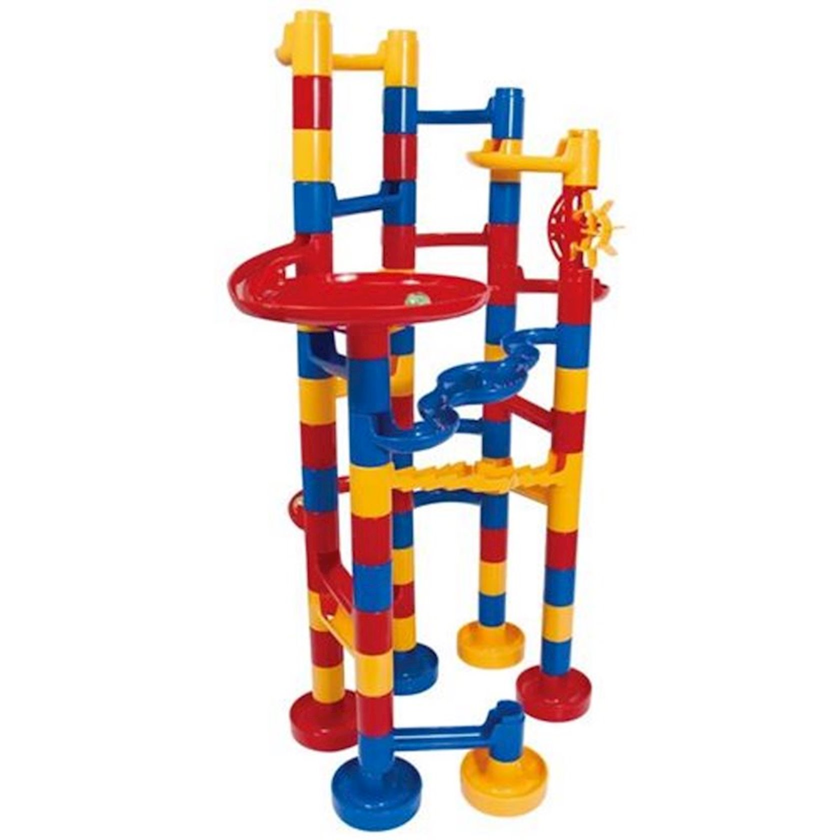Конструктор Galt Super Marble Run, пластик, 4+ года, 60 элементов купить в Баку. Цена, обзор