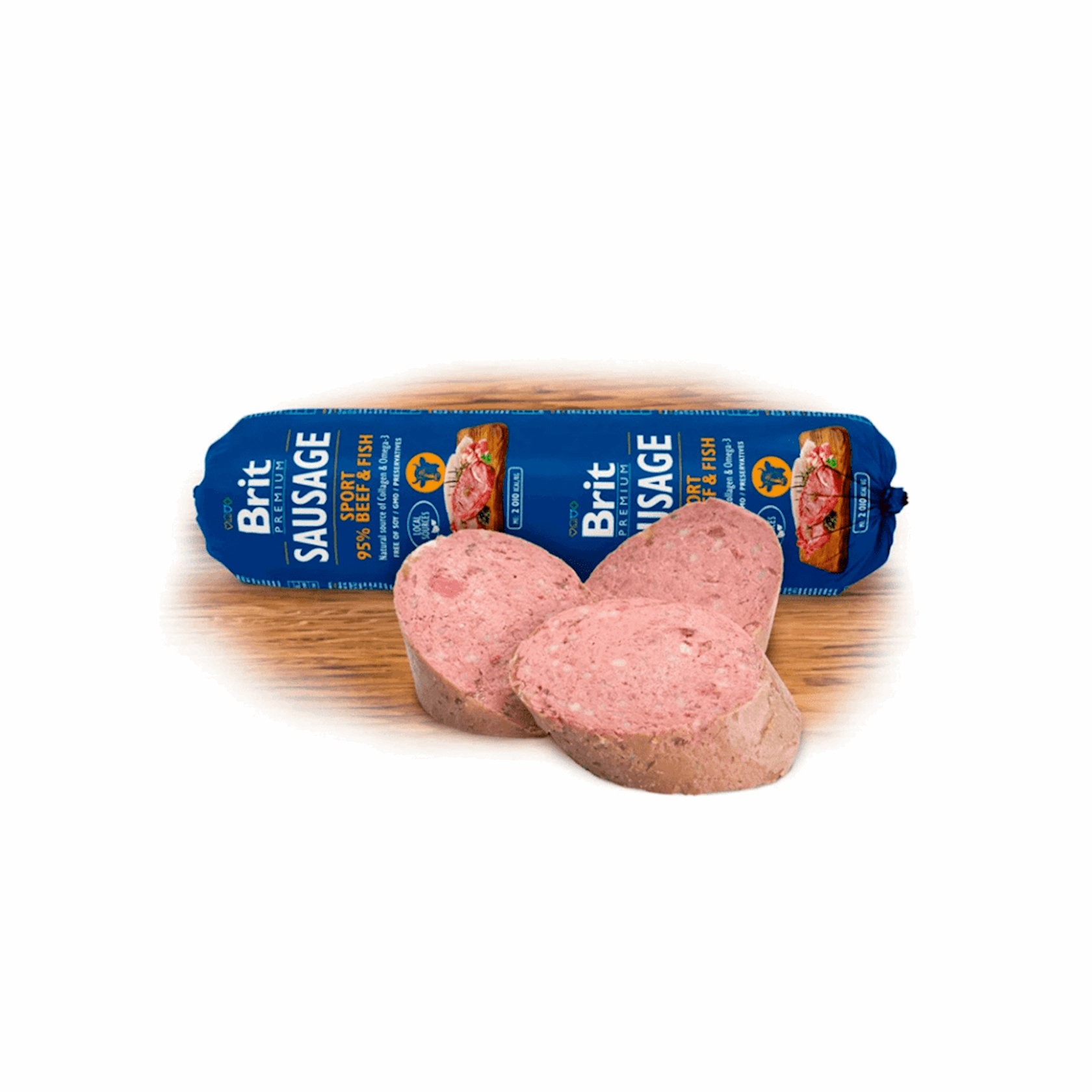 Brit sausage sale dog food