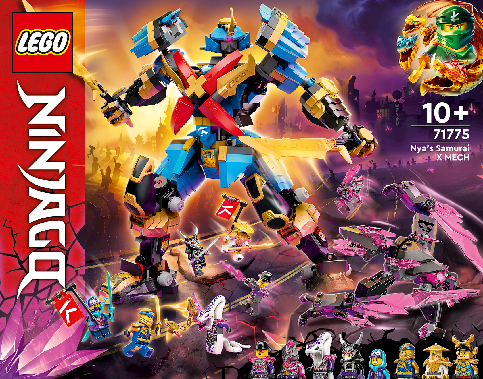 ᐈ Конструктор LEGO Ninjago Nya's Samurai X MECH 71775, 10+ лет
