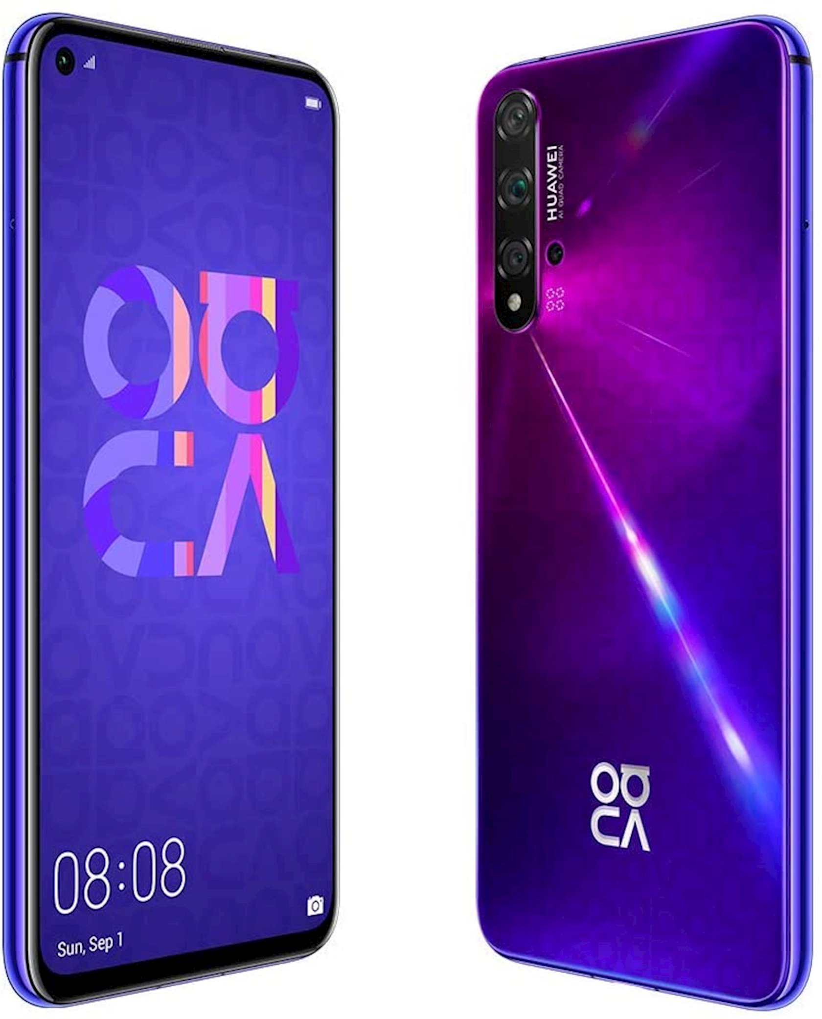 Смартфон Huawei Nova 5T 6GB/128Gb Midsummer Purple - купить в Баку. Цена,  обзор, отзывы, продажа