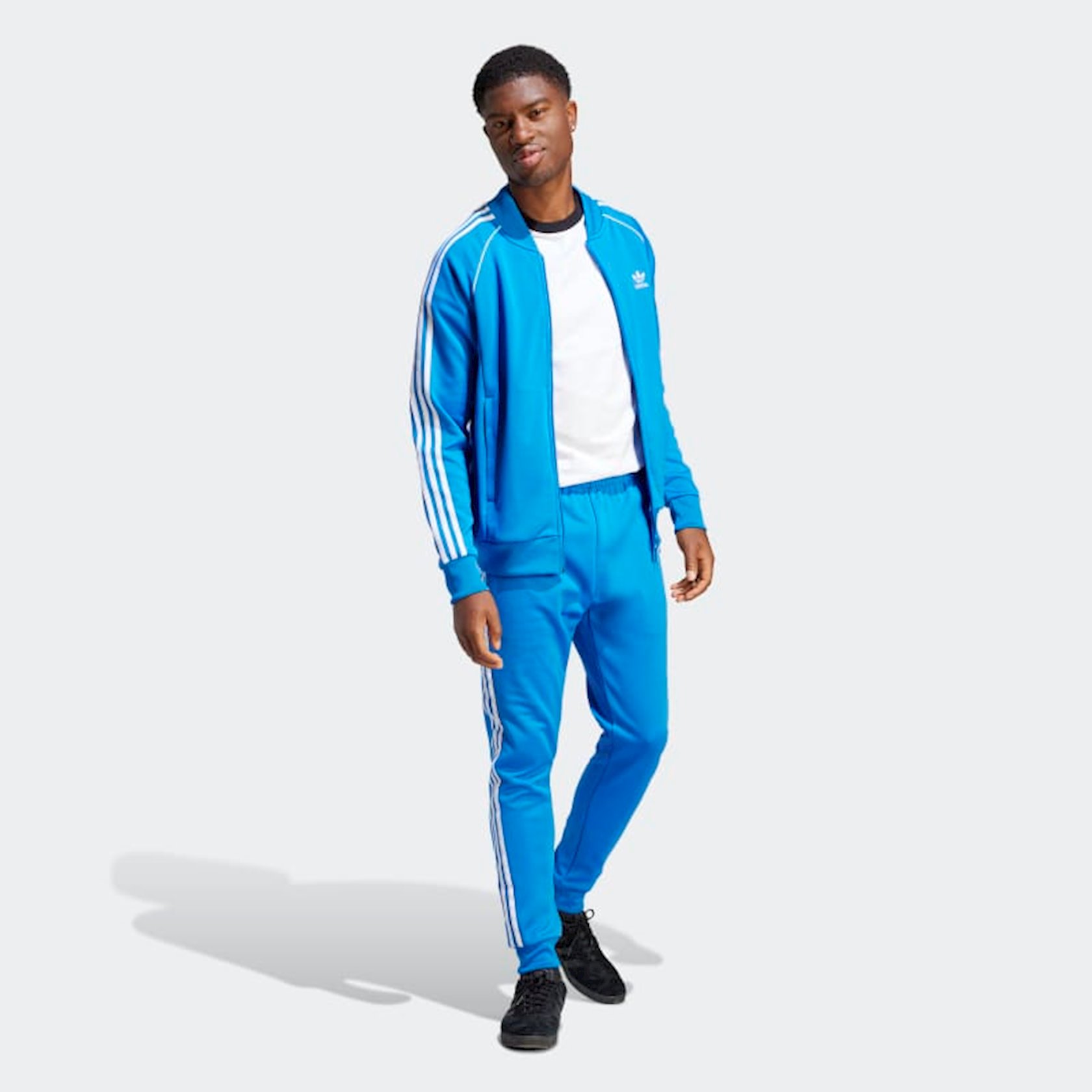 Джоггеры мужские Adidas Adicolor Classics SST IM4542, голубой ...