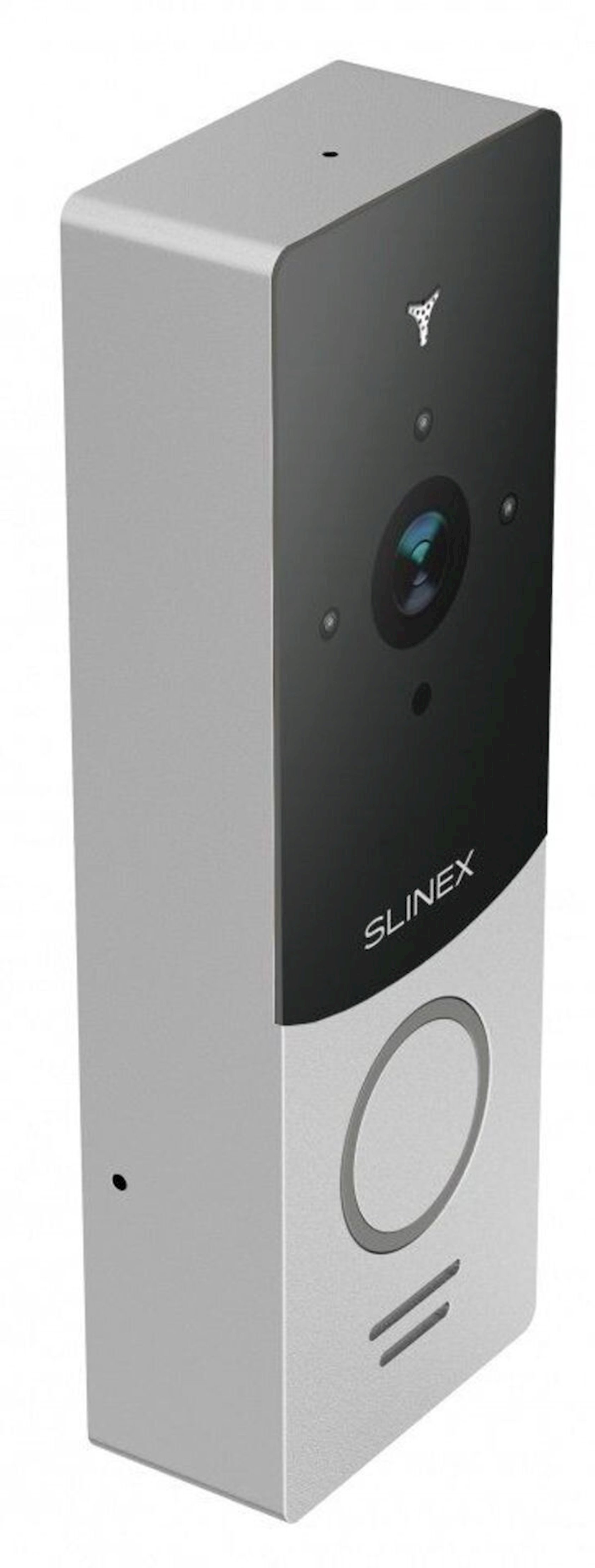 Slinex ml 20ip цвет черный серебро ip видеопанель с переадресацией вызова на смартфон