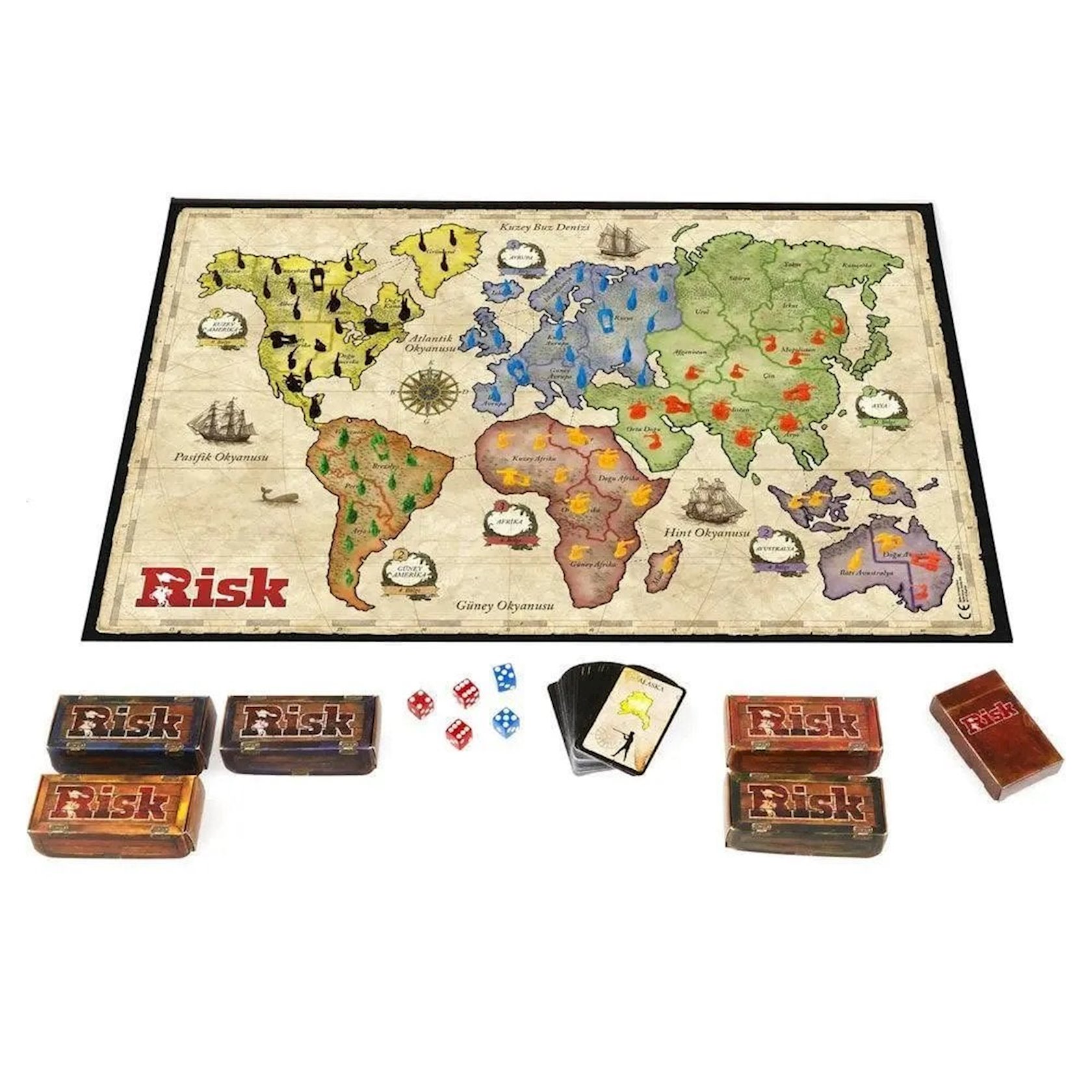 Настольная игра Hasbro Risk Strateji Oyunu, 10+ лет - купить в Баку. Цена,  обзор, отзывы, продажа