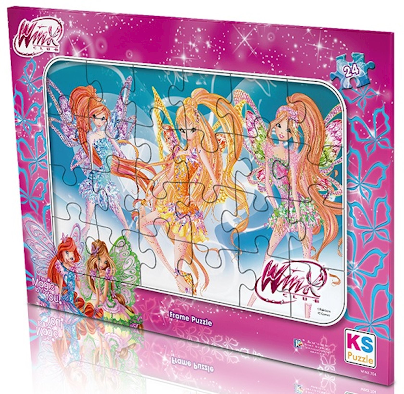 Пазл KS Games Winx 24 деталей, 24 x 34 cм - купить в Баку. Цена, обзор,  отзывы, продажа