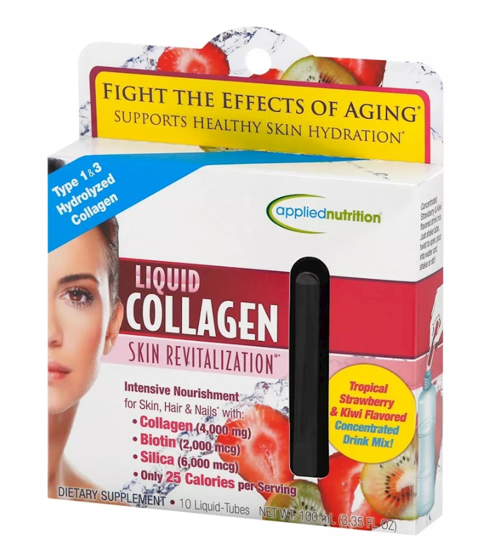 Kollagen Applied Nutrition Liquid Collagen Skin Revitalization, Liquid ...