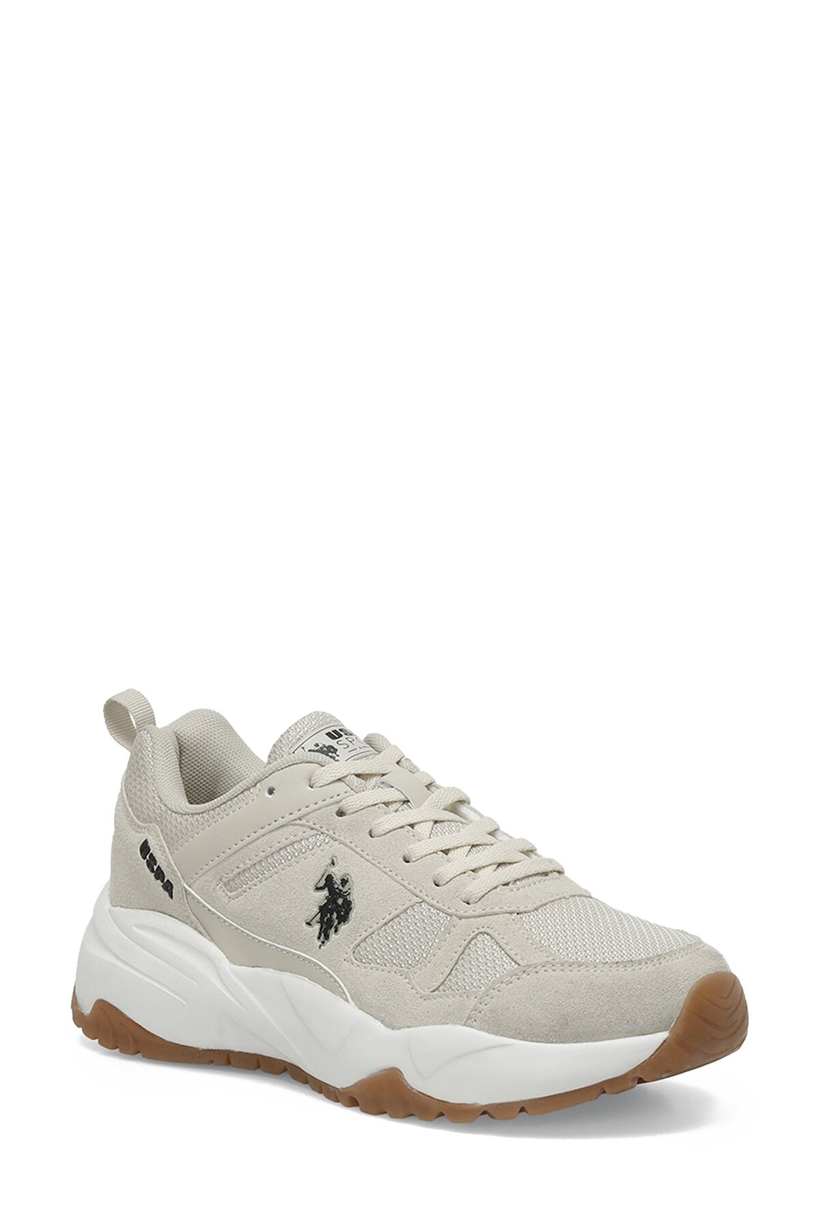 Кроссовки женские U.S. Polo Assn. 3W SATORI WMN 3PR, бежевый ...