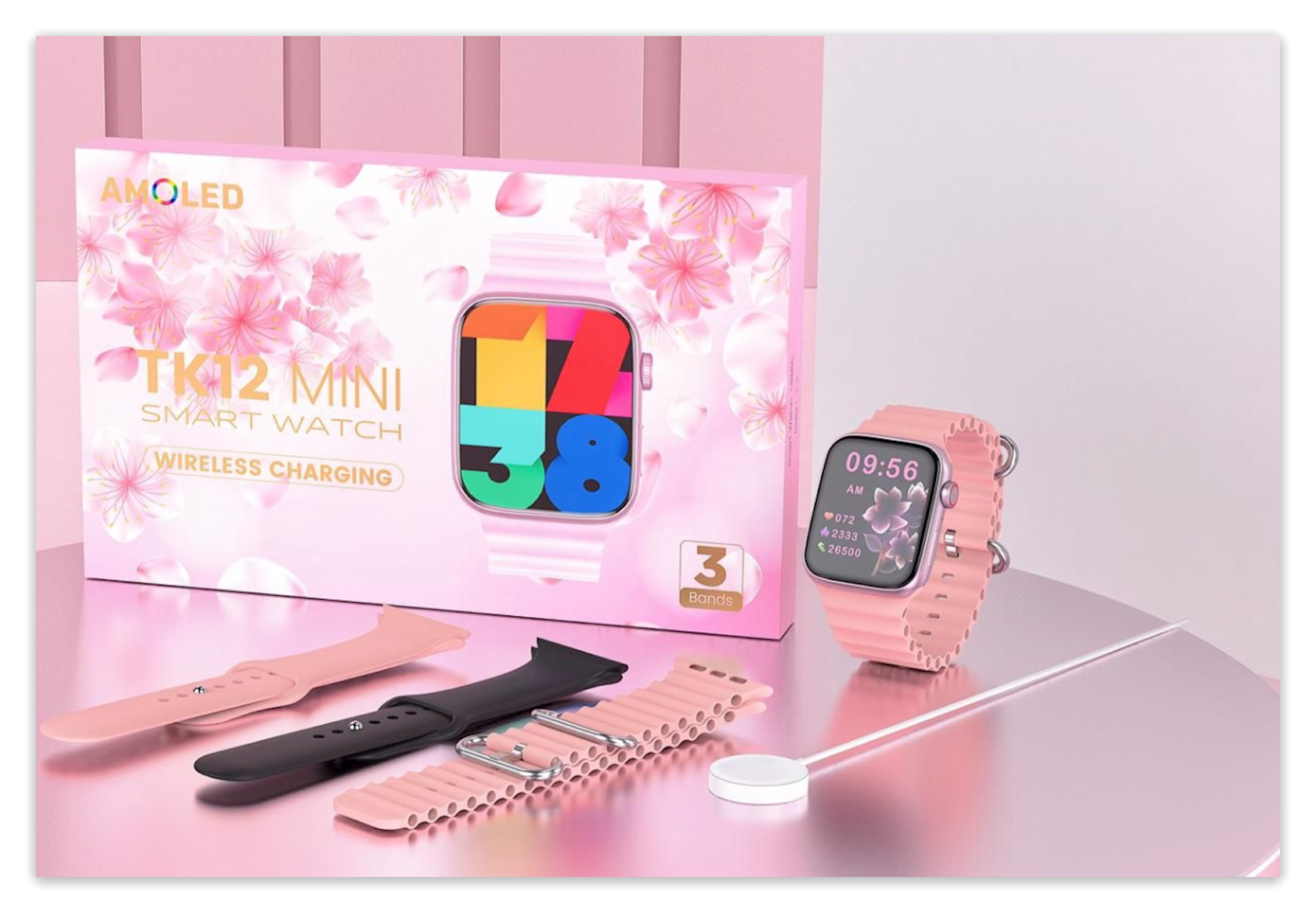 Смарт-часы Smart Watch Tk12 Mini - купить в Баку. Цена, обзор, отзывы,  продажа