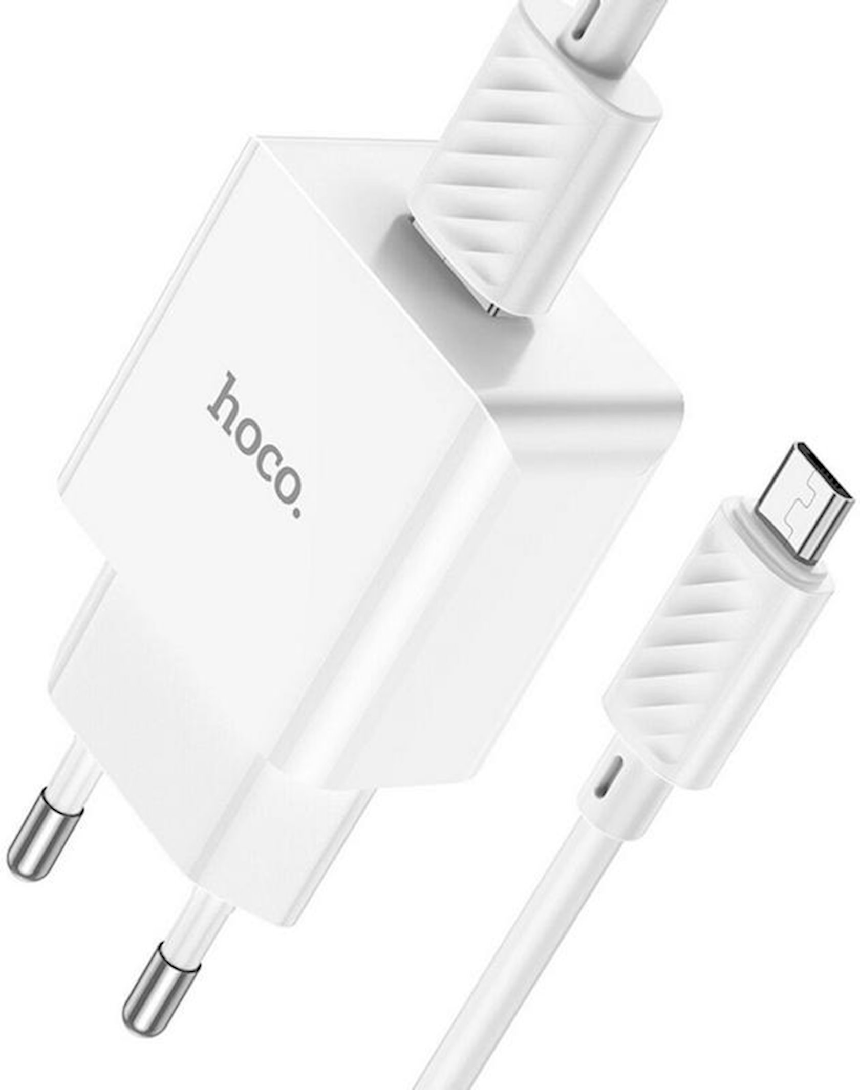 Şəbəkə enerji toplama Hoco C106A with MicroUSB Cable, Ağ - Qiymeti ...