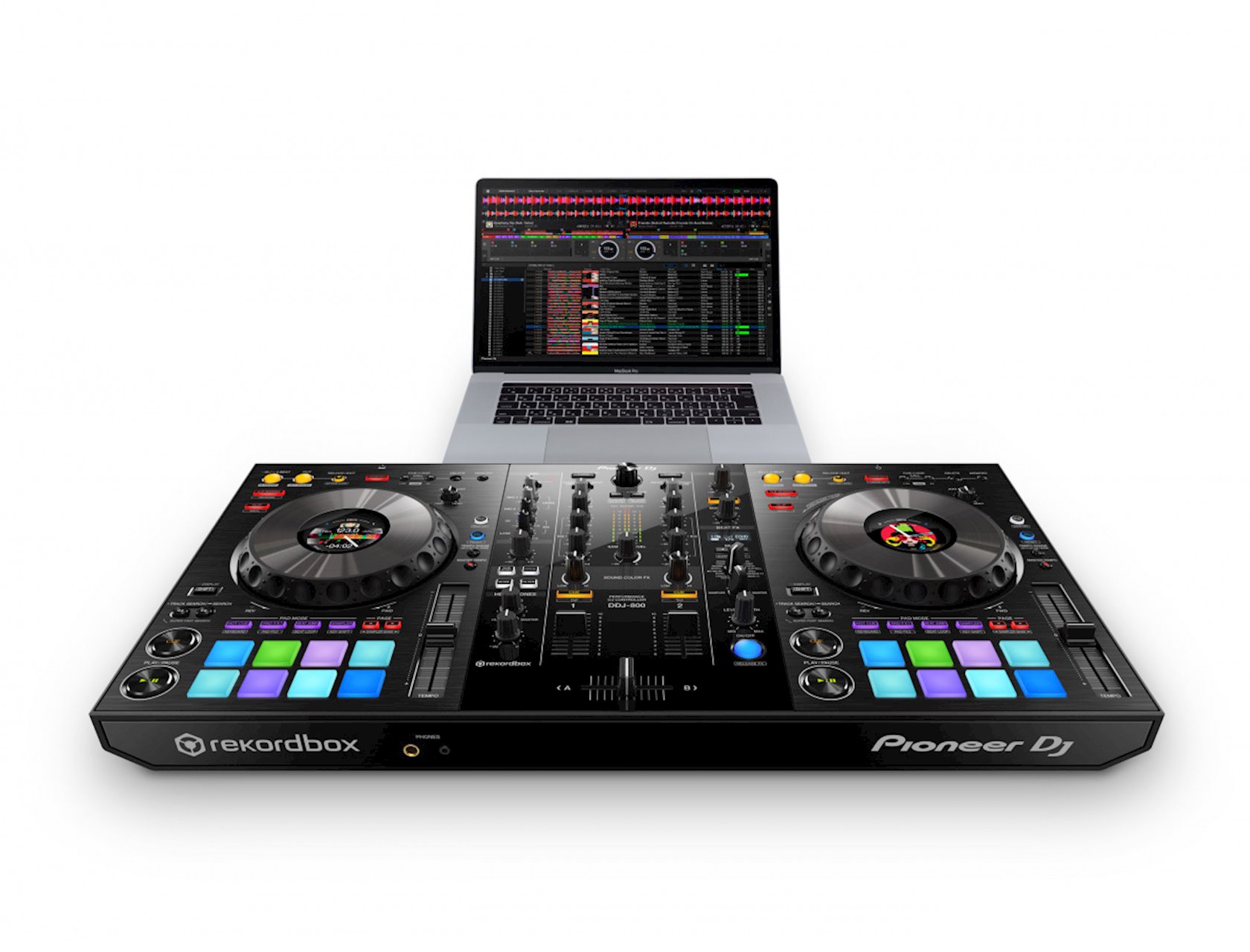 ᐈ DJ контроллер Pioneer DDJ-800, 632 х 69.7 х 334.5 мм, 4.7 кг