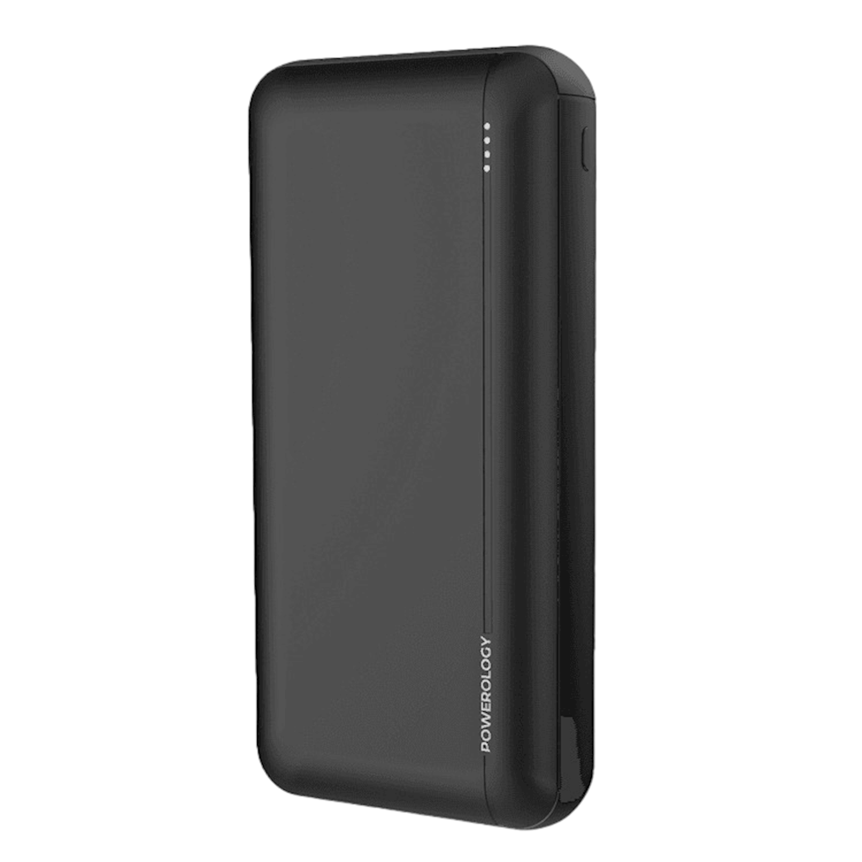 Xarici akkumlyator Powerology Quick Charging Power Bank 20000 mAh Black