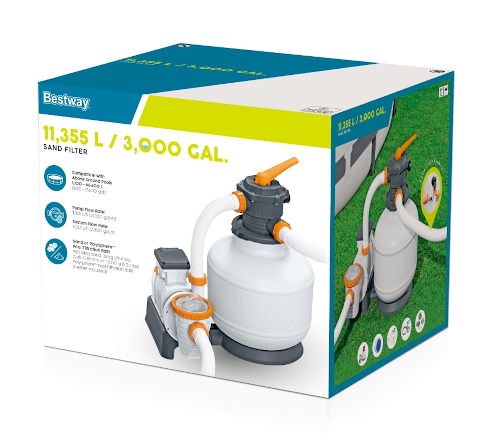 Фильтр для бассейна Bestway 58486 - купить в Баку. Цена, обзор, отзывы ...