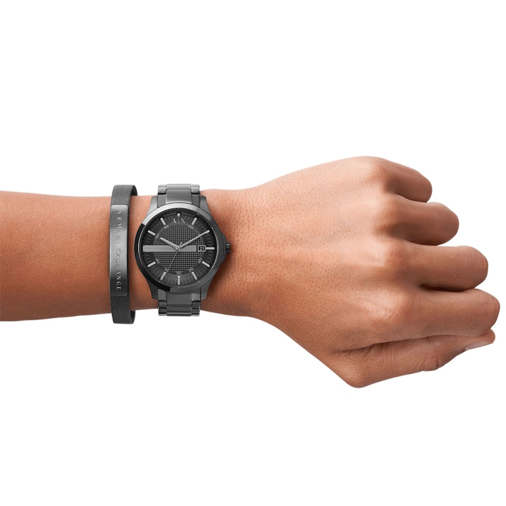 ᐈ Dəst qol saatı qolbaq Armani Exchange AX7101 qiymeti və