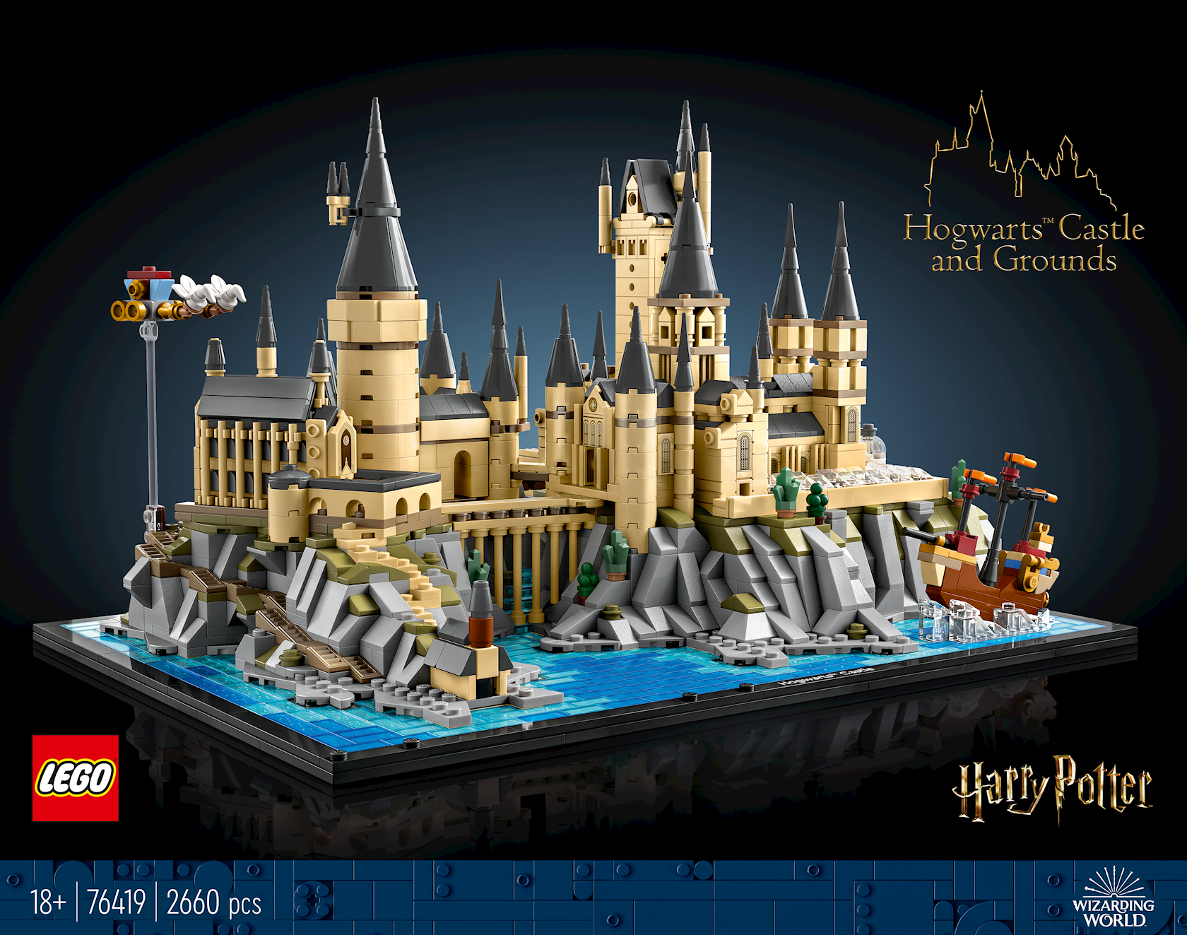 ᐈ Конструктор LEGO Harry Potter Hogwarts Castle and Grounds 76419