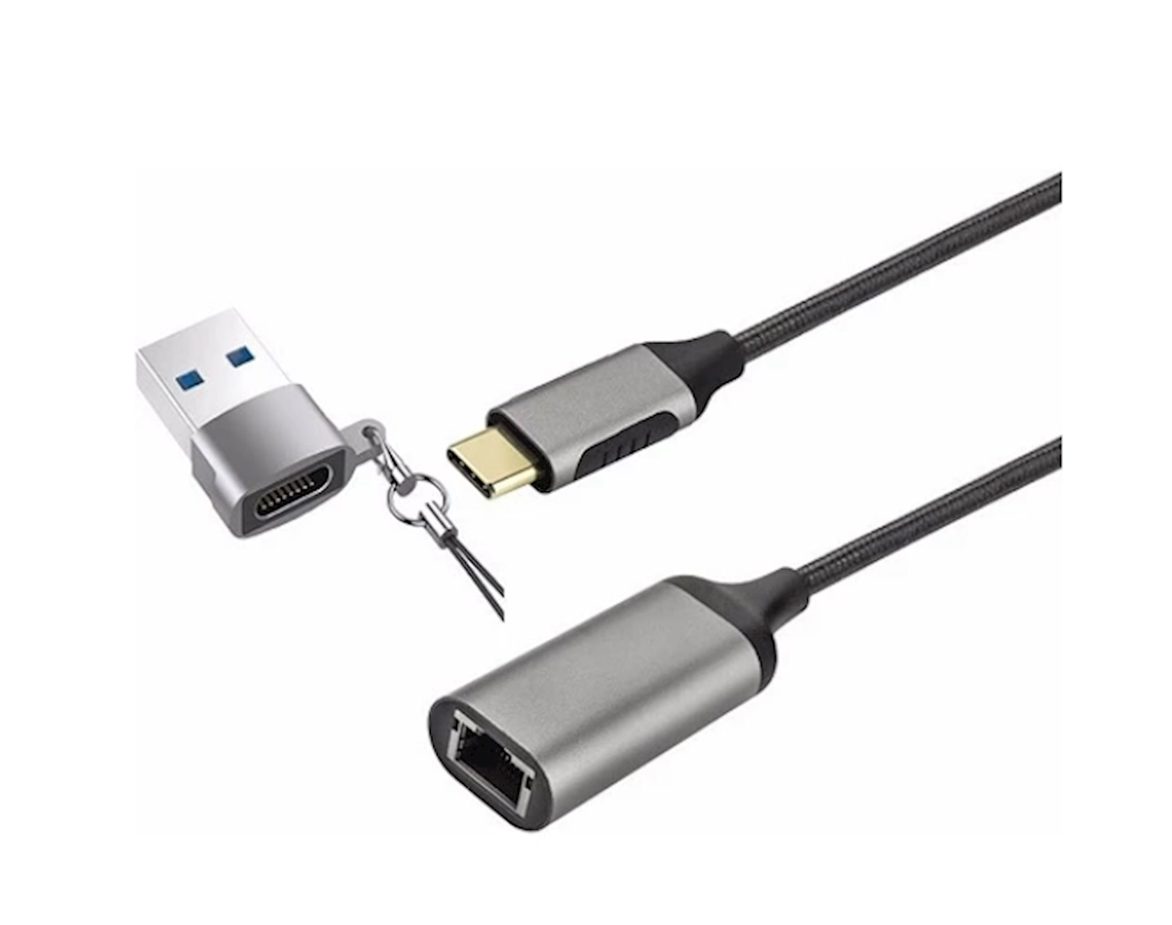 Adapter Slink Swapp SWU3305 2in1 TypeC USB 2.0 10/100/1000Mbps