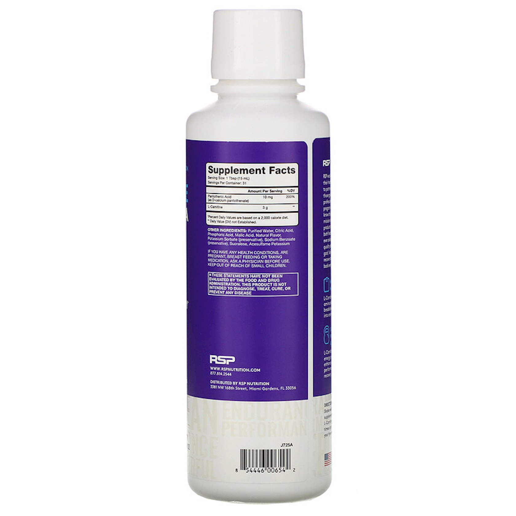 rsp nutrition l carnitine L-Carnitine, Liquid Formula, Nutrition, LLC, 16 fl oz, 473 ml RSP Nutrition|