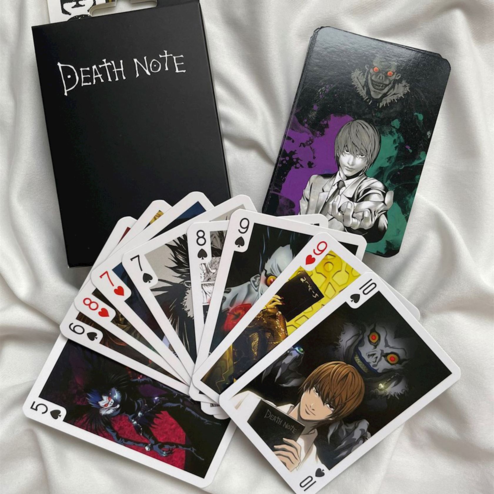 Настольная карточная игра Death Note, 54 шт - купить в Баку. Цена, обзор,  отзывы, продажа