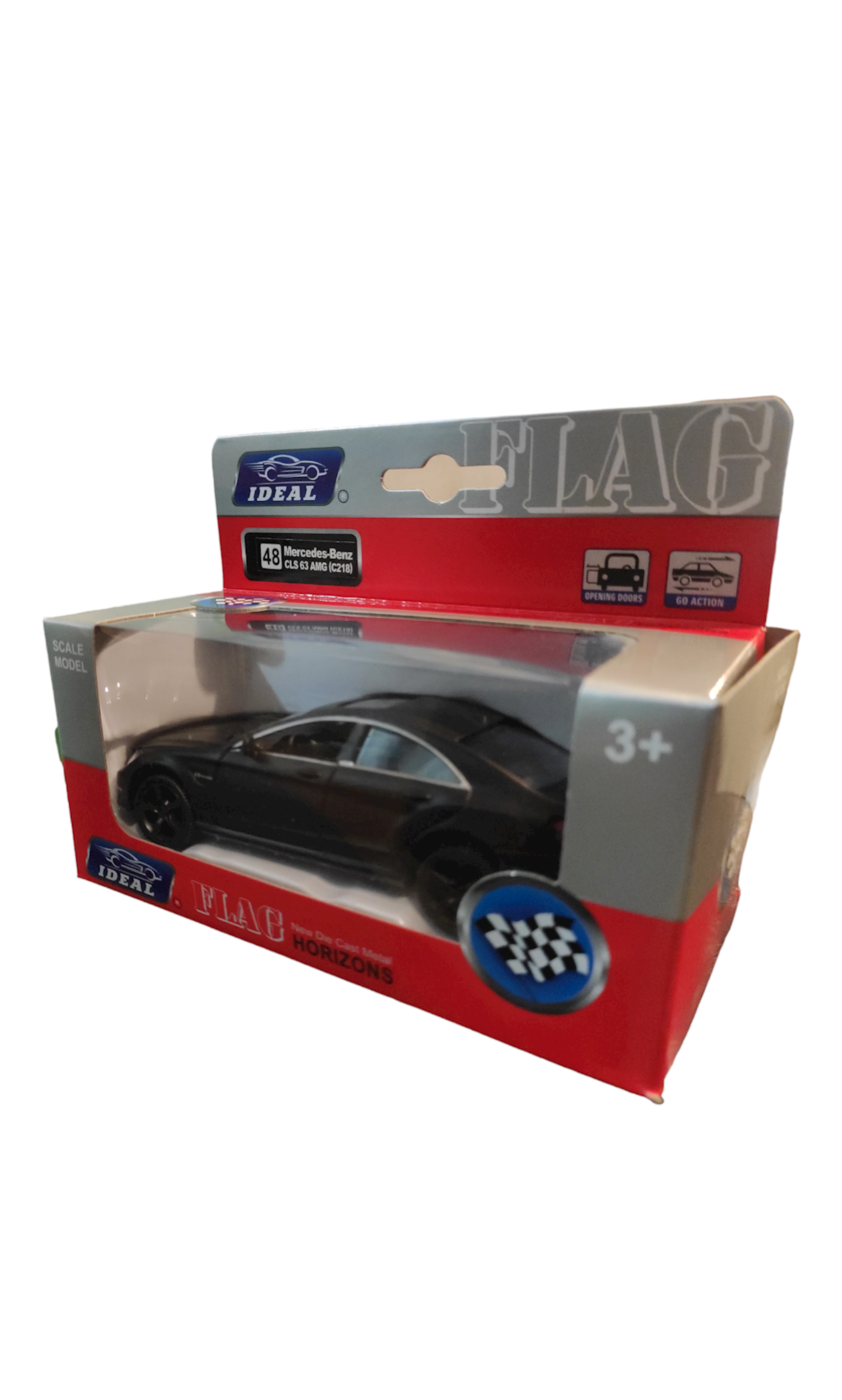 ᐈ Игрушечная машинка Ideal Mercedes Benz CLS 63 AMG Matte Black