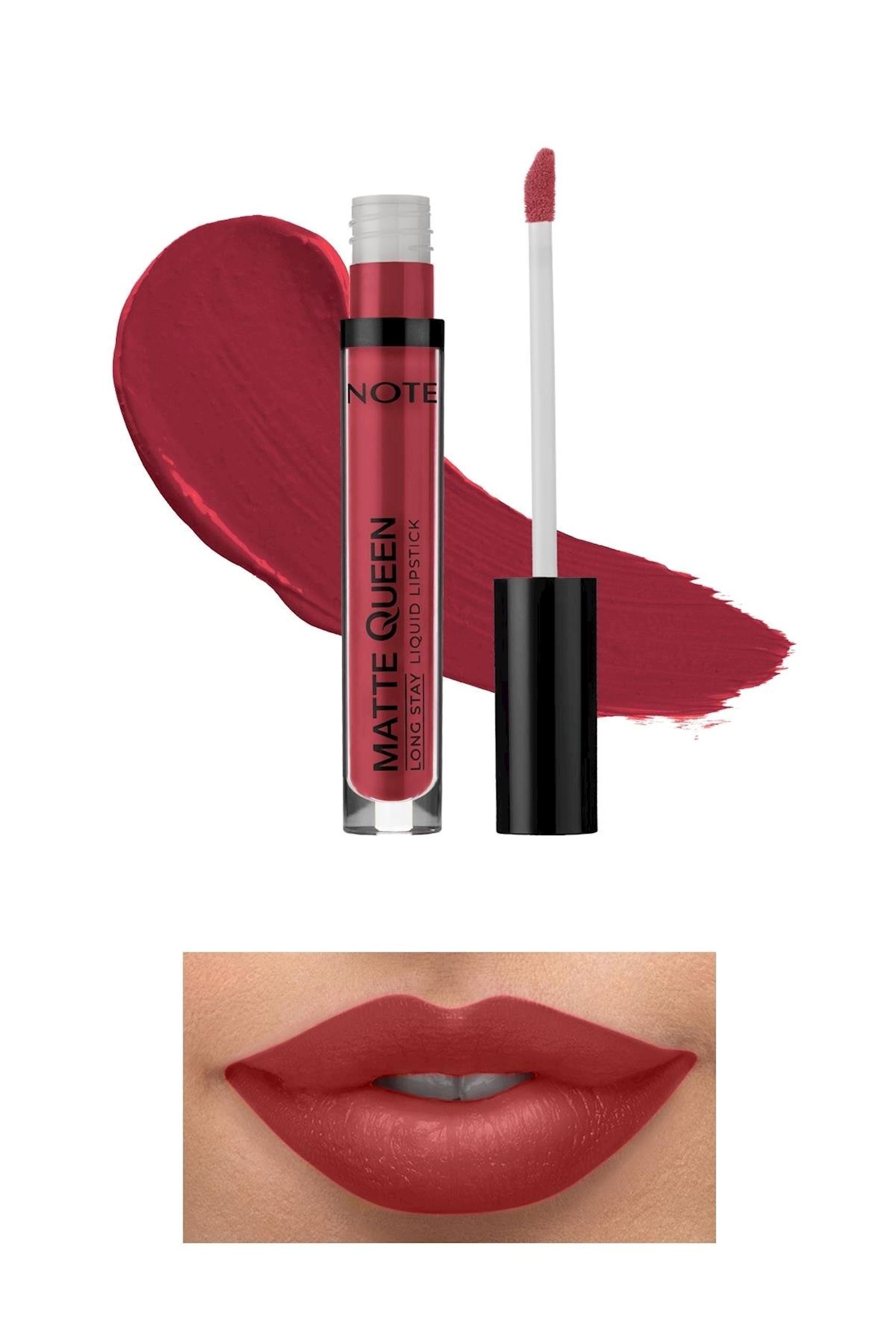 Жидкая помада Note Matte Queen 13 Red Elegance - купить в Баку. Цена ...