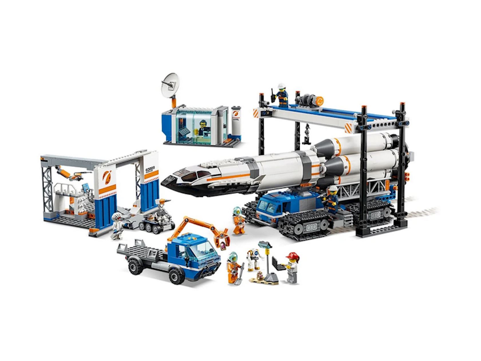 LEGO City 60229 Rocket Assembly Transport 7 1055