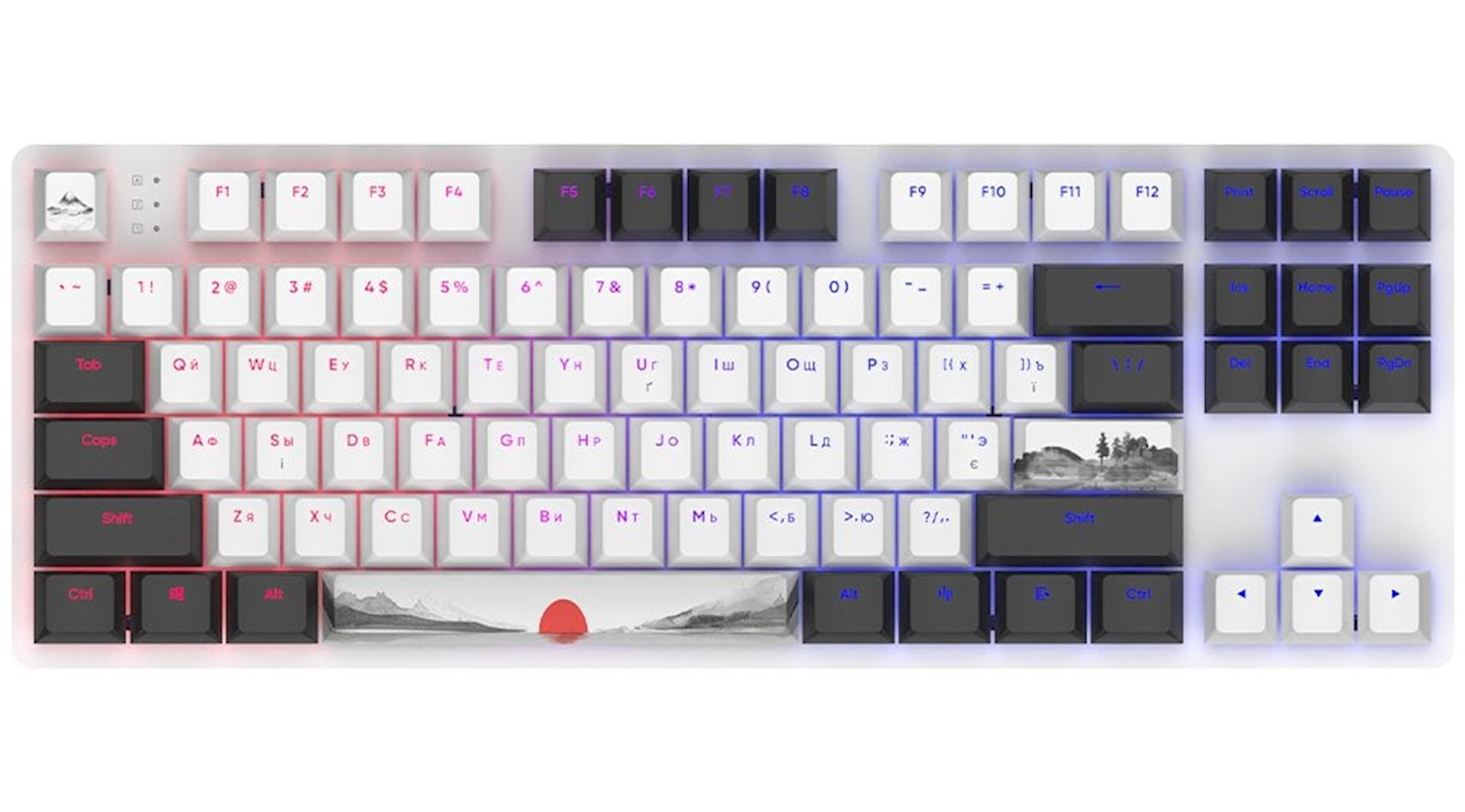 ᐈ Игровая клавиатура Dark Project One 87 Fuji ABS RGB Mech G3ms