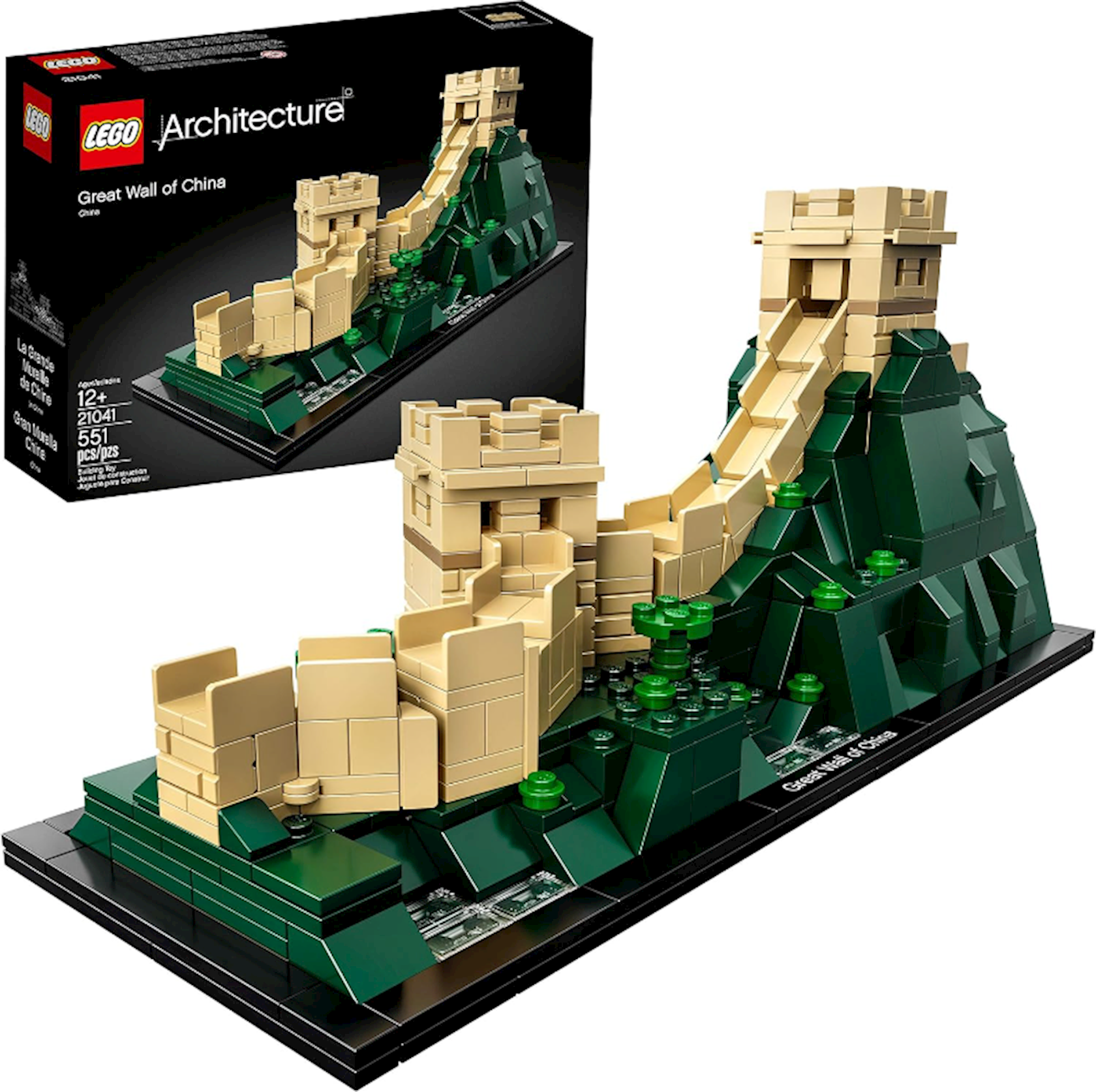 Конструктор LEGO Architecture The Great Wall of China 21041, 12+ лет, 551  элементов - купить в Баку. Цена, обзор, отзывы, продажа