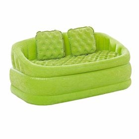 Угловой надувной диван Intex Corner Sofa 257x203x76 см, бежевый - купить вБаку. Цена, обзор, отзывы, продажа