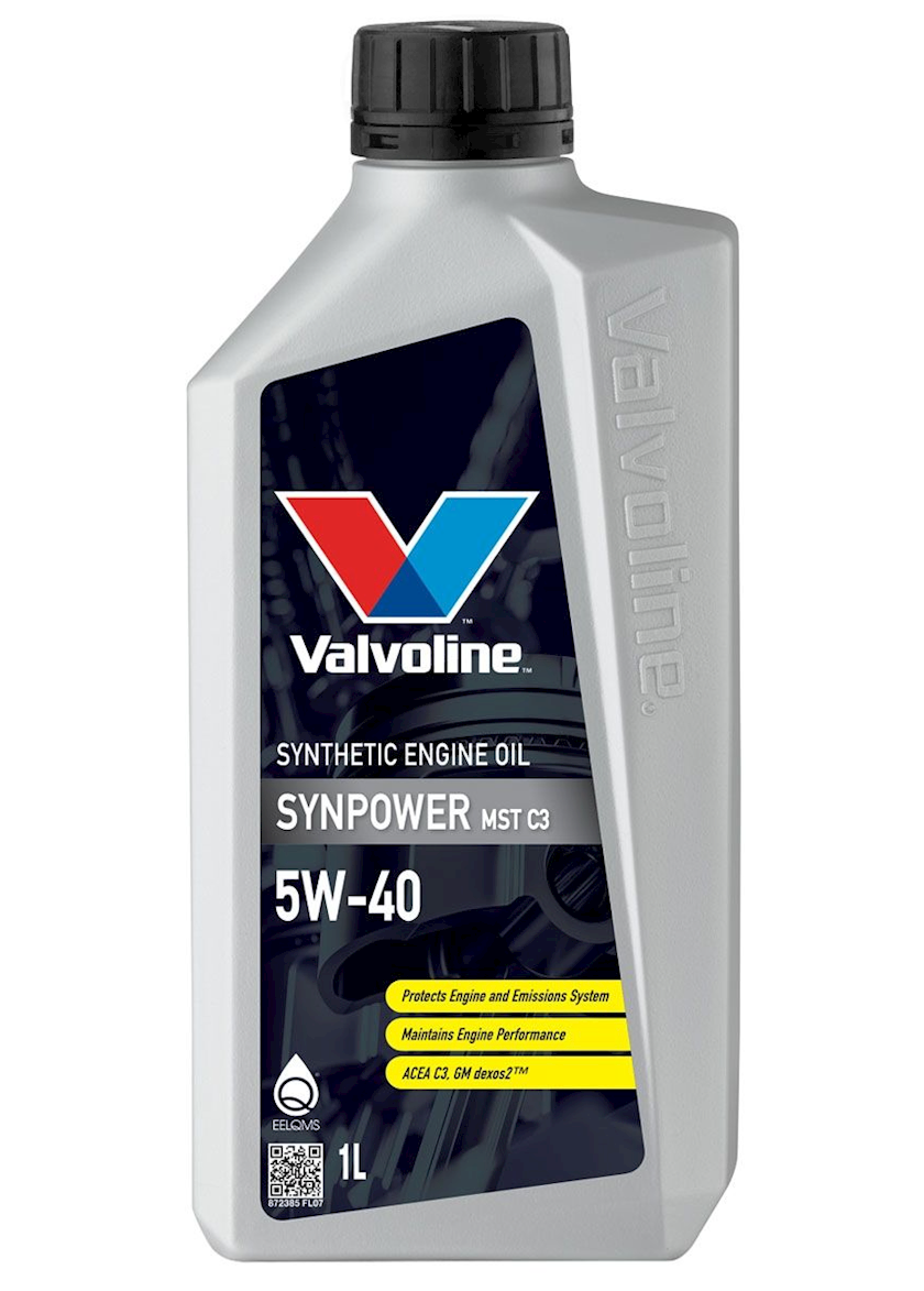 Mühərrik yağı Valvoline SynPower MST C3 5W-40, 1 l - Satışı | Mator Yaglari