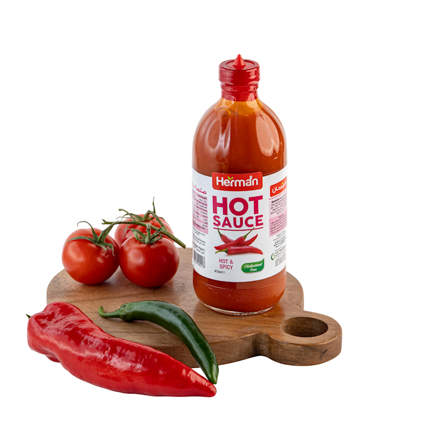 Acılı sous Herman Hot & Spicy, 473 ml