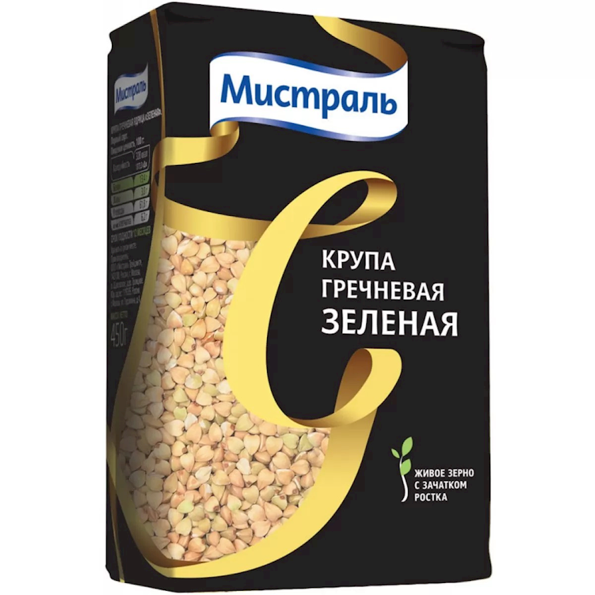 Yaşıl qarabaşaq Мистраль, 450 q